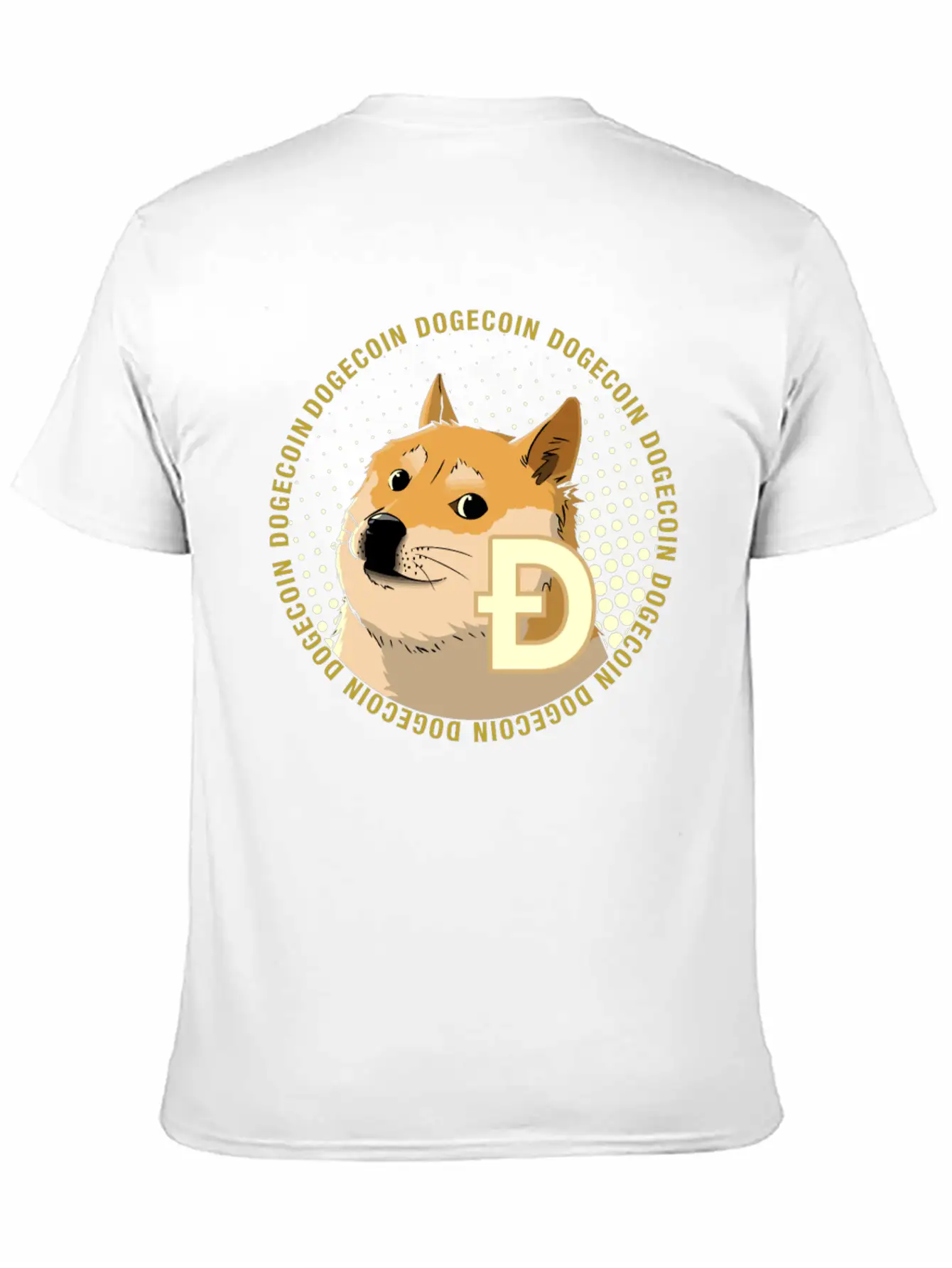 Dogecoin Cryptocurrency HODL Shiba Basic Graphic T-Shirt – Daily Comfort In Soft Cotton