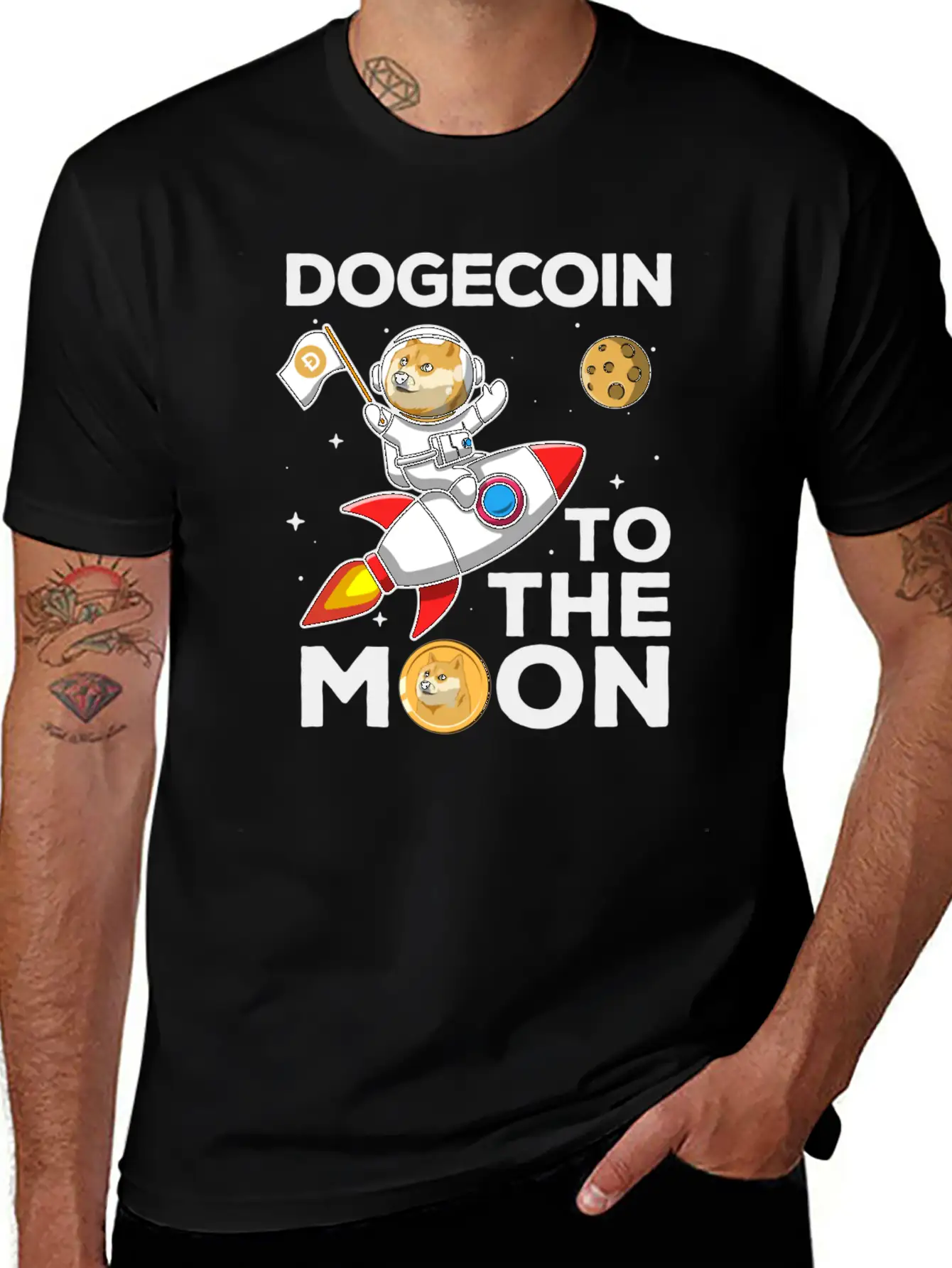 Dogecoin Millionaire Funny Doge Coin Crypto Essential Cotton Tee For Daily Outfits – Unisex Style