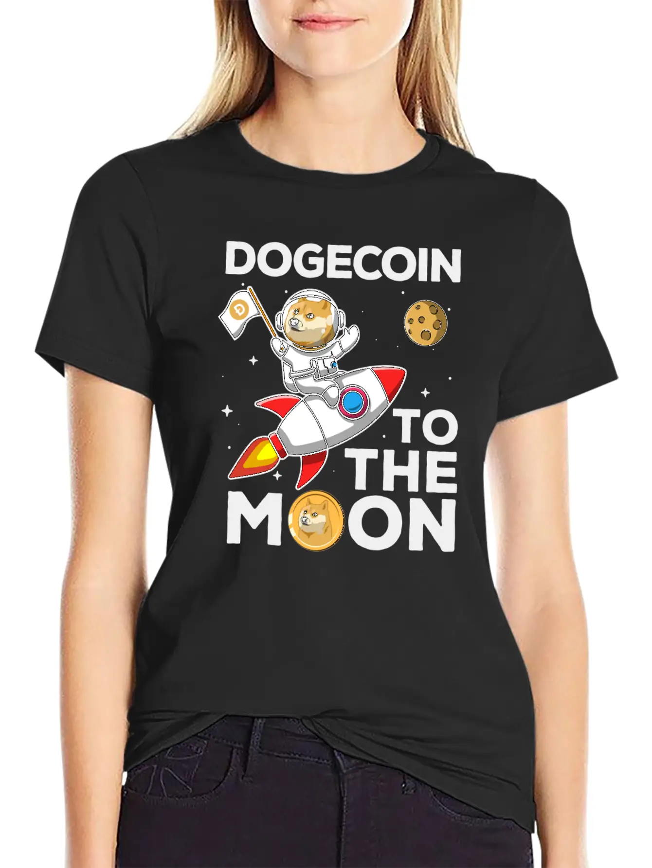 Dogecoin Millionaire Funny Doge Coin Crypto Essential Cotton Tee For Daily Outfits – Unisex Style