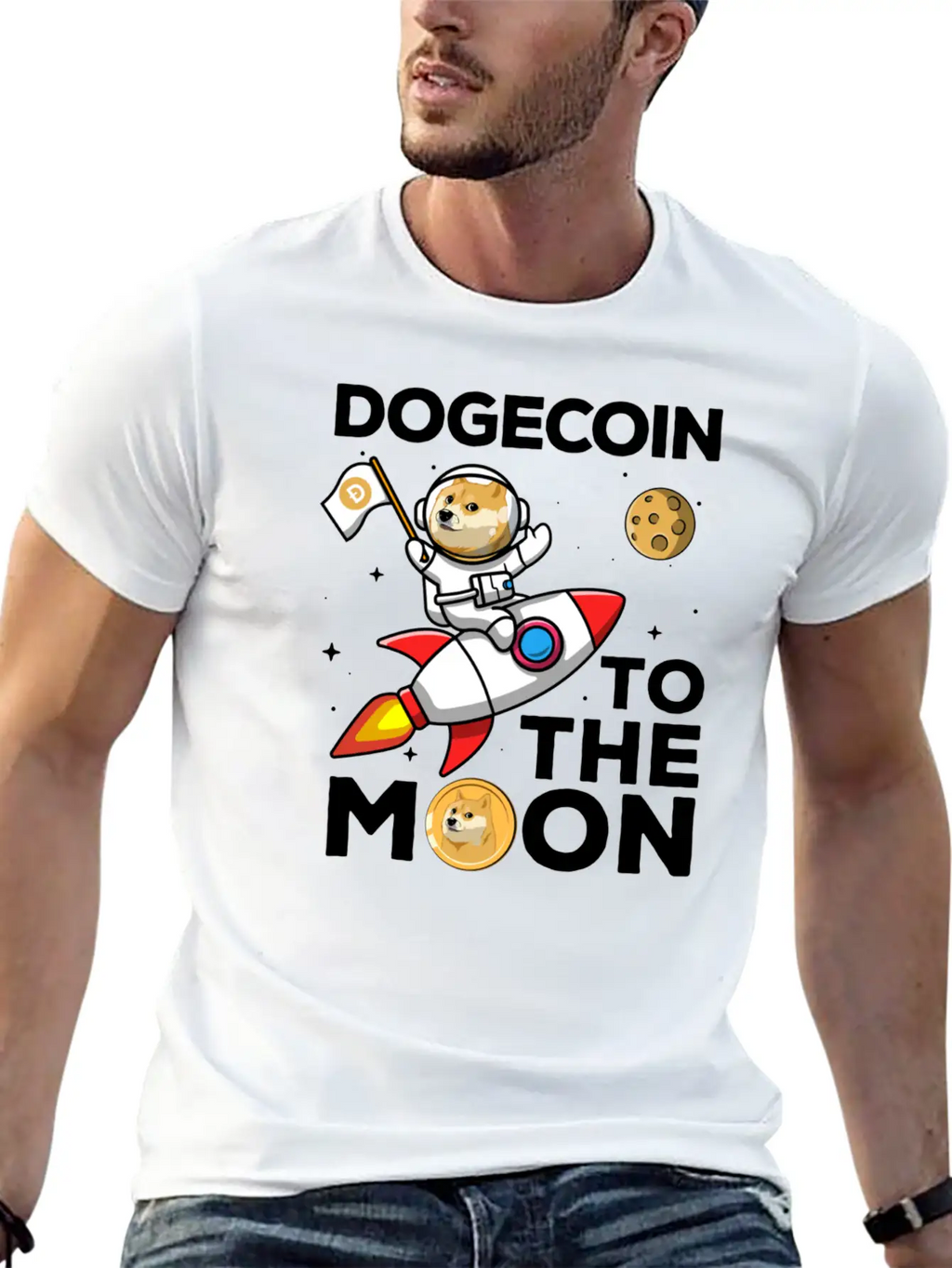 Dogecoin Millionaire Funny Doge Coin Crypto Essential Cotton Tee For Daily Outfits – Unisex Style