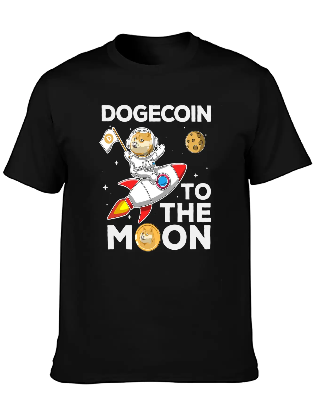 Dogecoin Millionaire Funny Doge Coin Crypto Essential Cotton Tee For Daily Outfits – Unisex Style