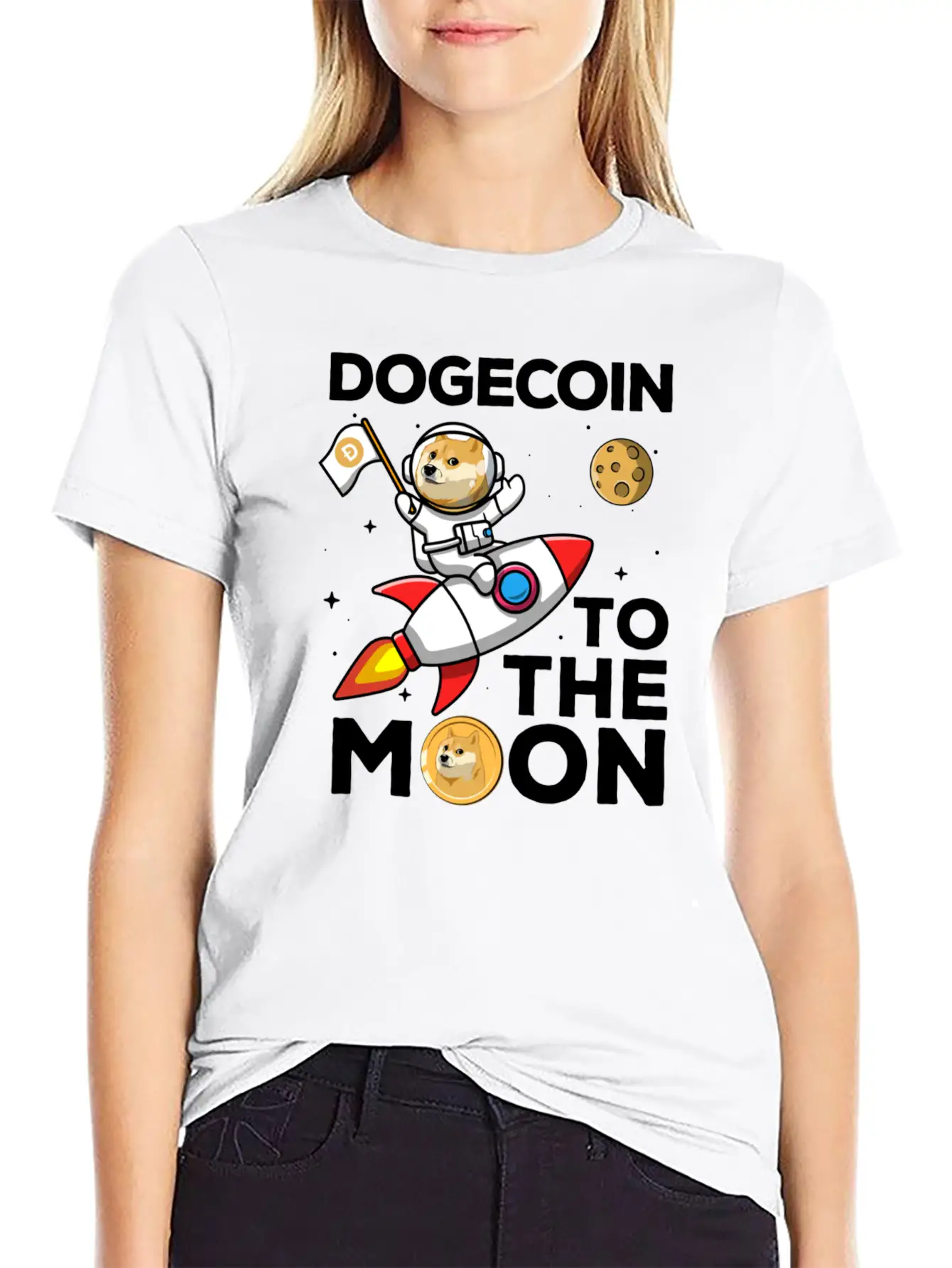 Dogecoin Millionaire Funny Doge Coin Crypto Essential Cotton Tee For Daily Outfits – Unisex Style