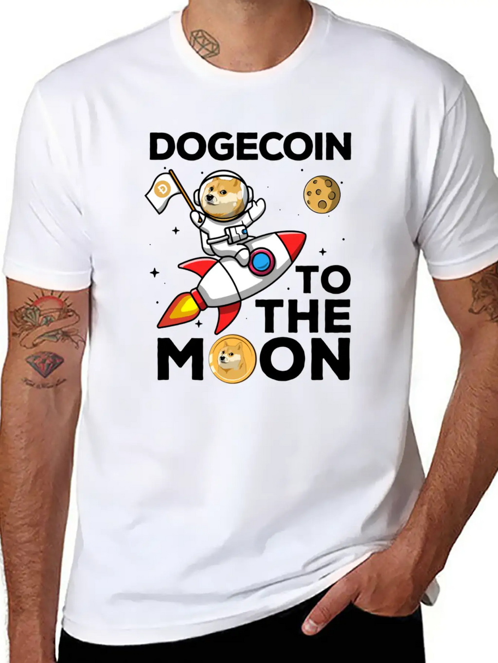 Dogecoin Millionaire Funny Doge Coin Crypto Essential Cotton Tee For Daily Outfits – Unisex Style