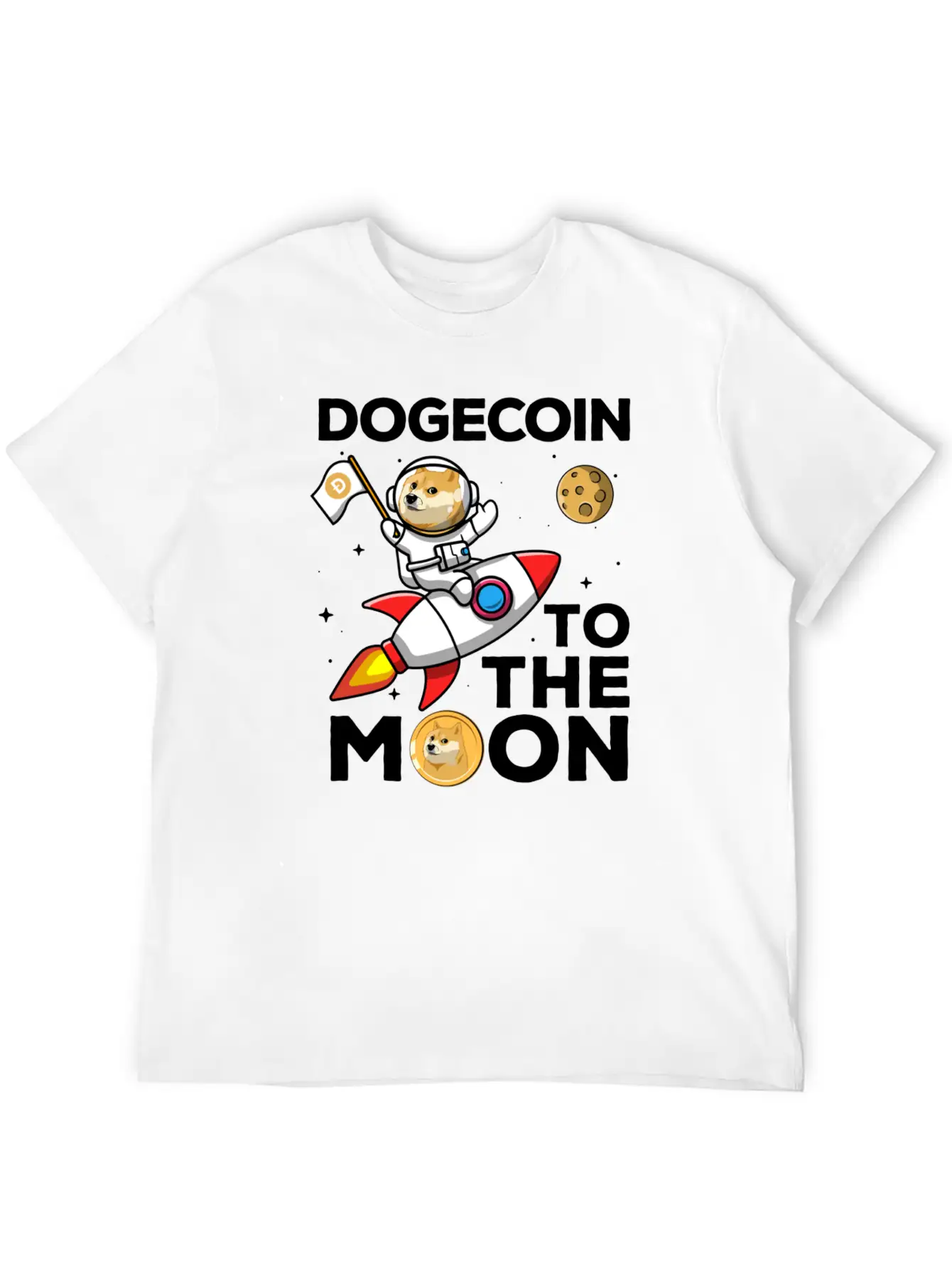 Dogecoin Millionaire Funny Doge Coin Crypto Essential Cotton Tee For Daily Outfits – Unisex Style
