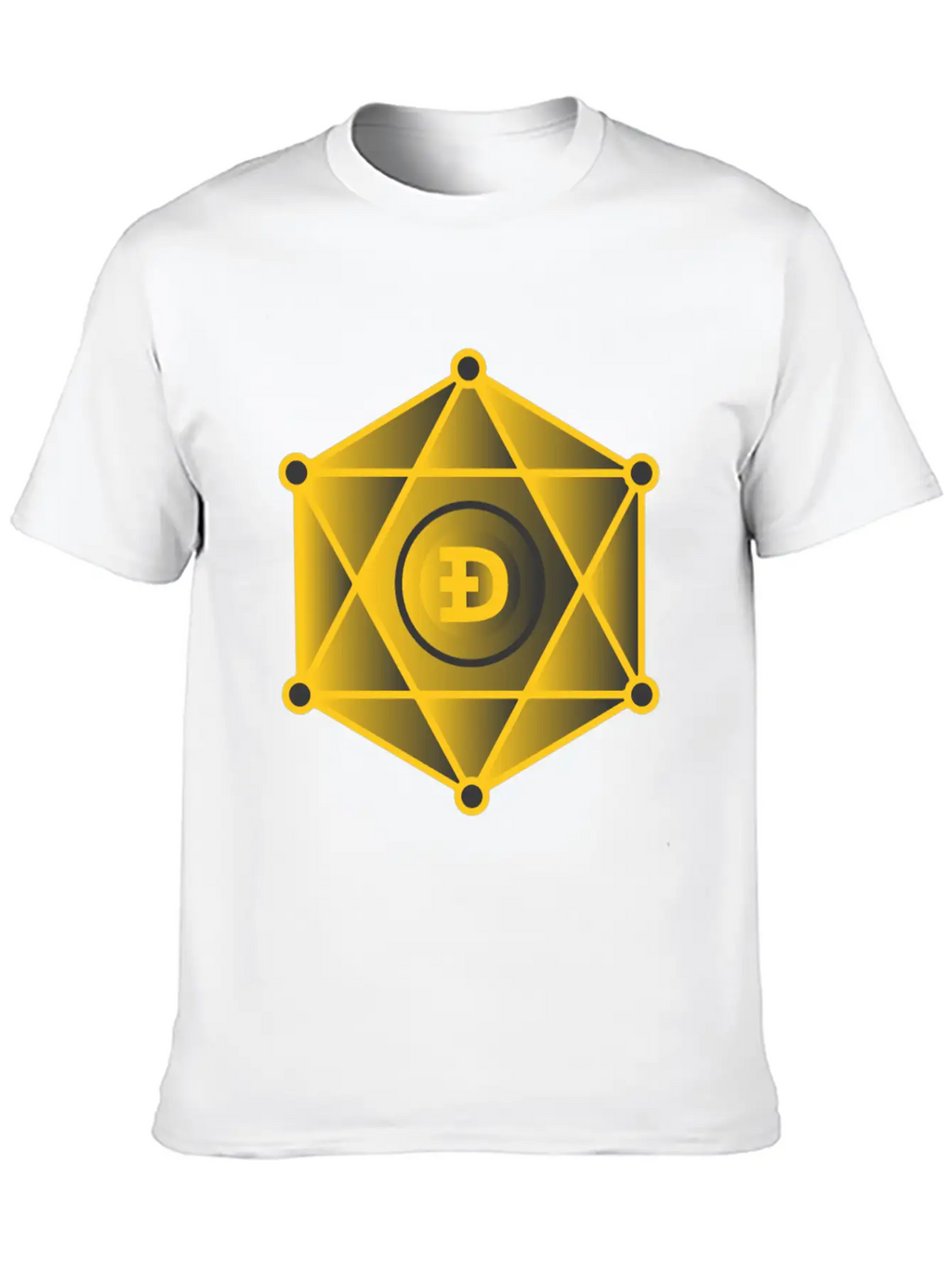 Dogecoin To The Moon Digital Hodl FUN Gift Idea Stylish Everyday T-Shirt – Unisex Basic Cotton Tee