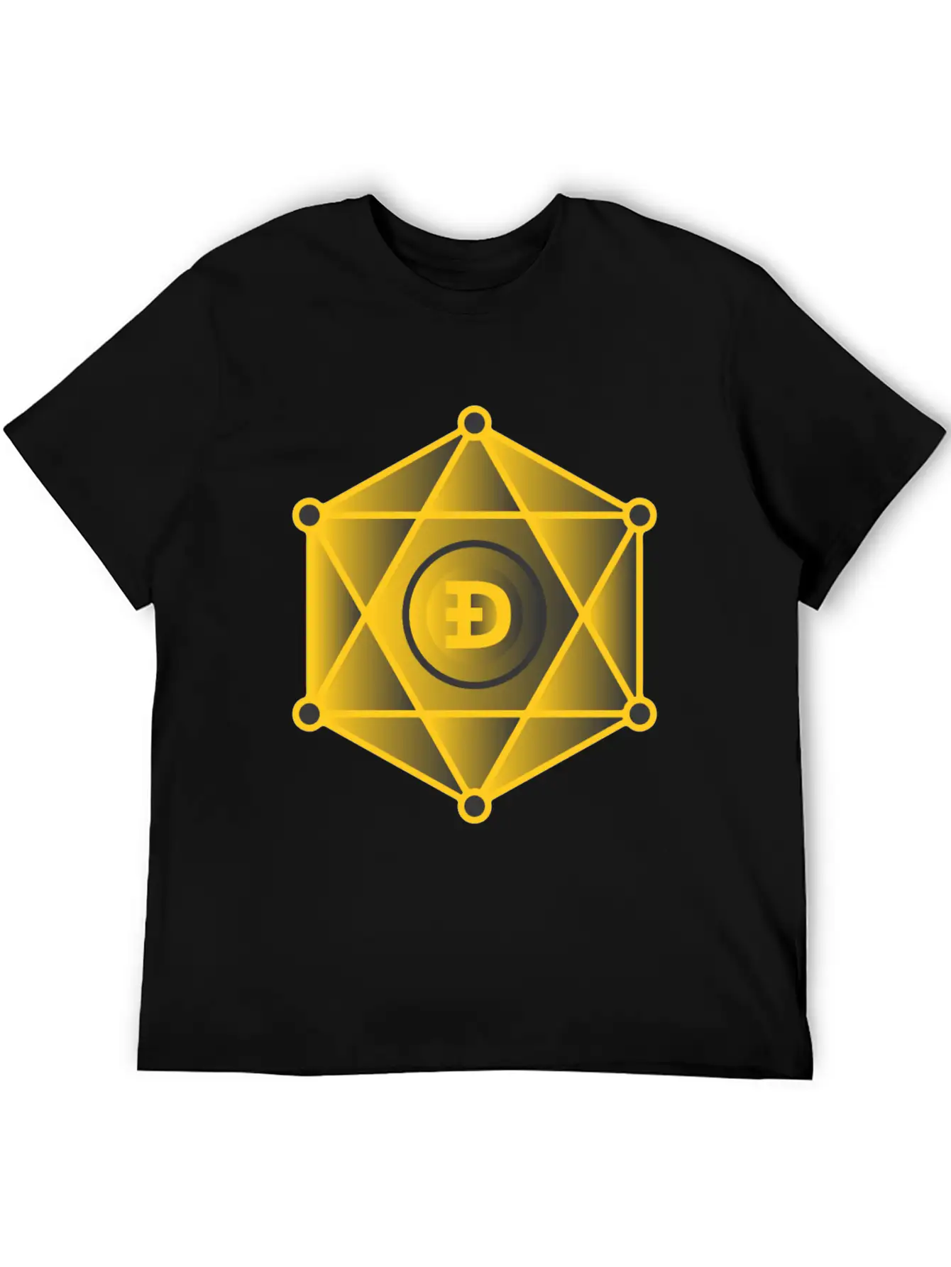 Dogecoin To The Moon Digital Hodl FUN Gift Idea Stylish Everyday T-Shirt – Unisex Basic Cotton Tee