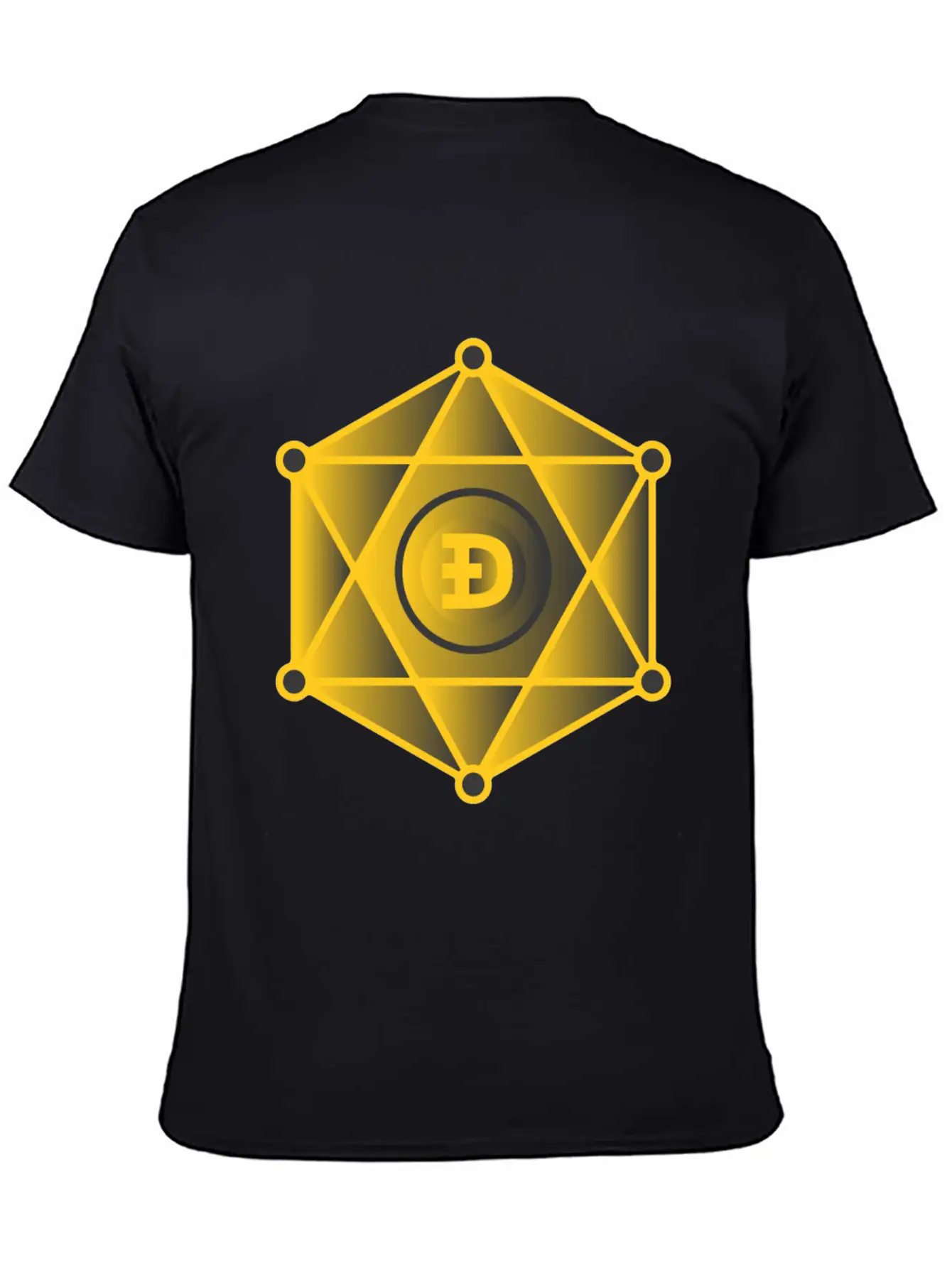 Dogecoin To The Moon Digital Hodl FUN Gift Idea Stylish Everyday T-Shirt – Unisex Basic Cotton Tee