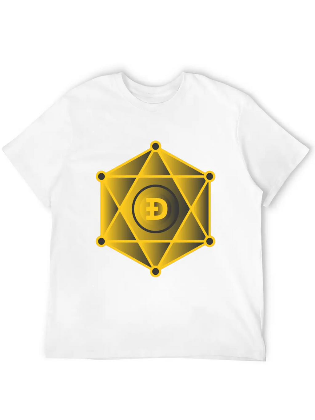 Dogecoin To The Moon Digital Hodl FUN Gift Idea Stylish Everyday T-Shirt – Unisex Basic Cotton Tee