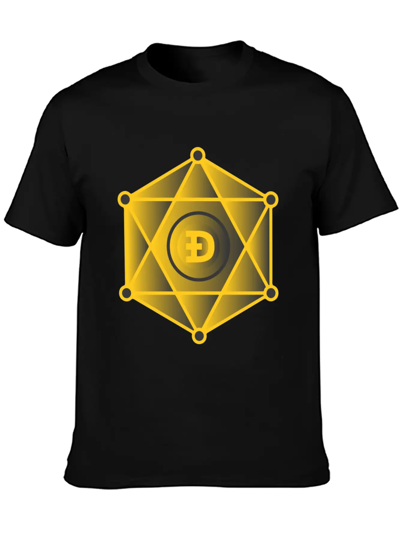 Dogecoin To The Moon Digital Hodl FUN Gift Idea Stylish Everyday T-Shirt – Unisex Basic Cotton Tee