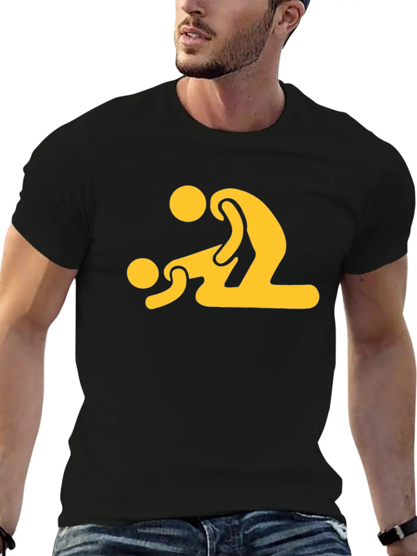 Doggy Style Position Timeless Short Sleeve Tee – Comfy And Minimalist Design