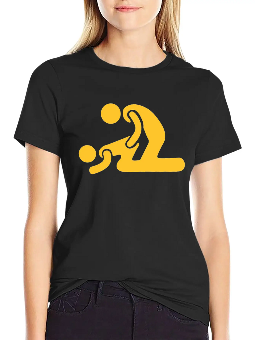 Doggy Style Position Timeless Short Sleeve Tee – Comfy And Minimalist Design