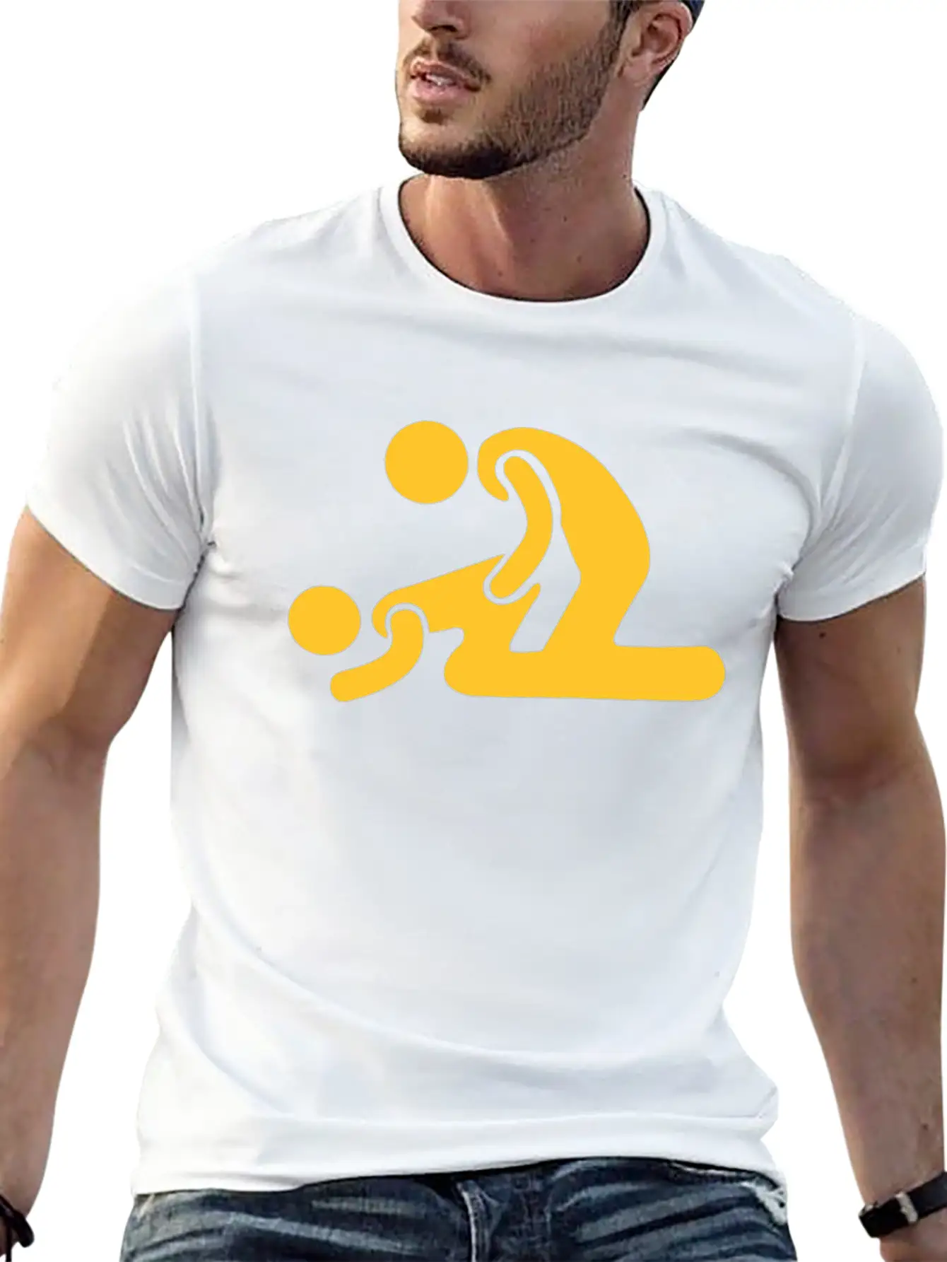 Doggy Style Position Timeless Short Sleeve Tee – Comfy And Minimalist Design