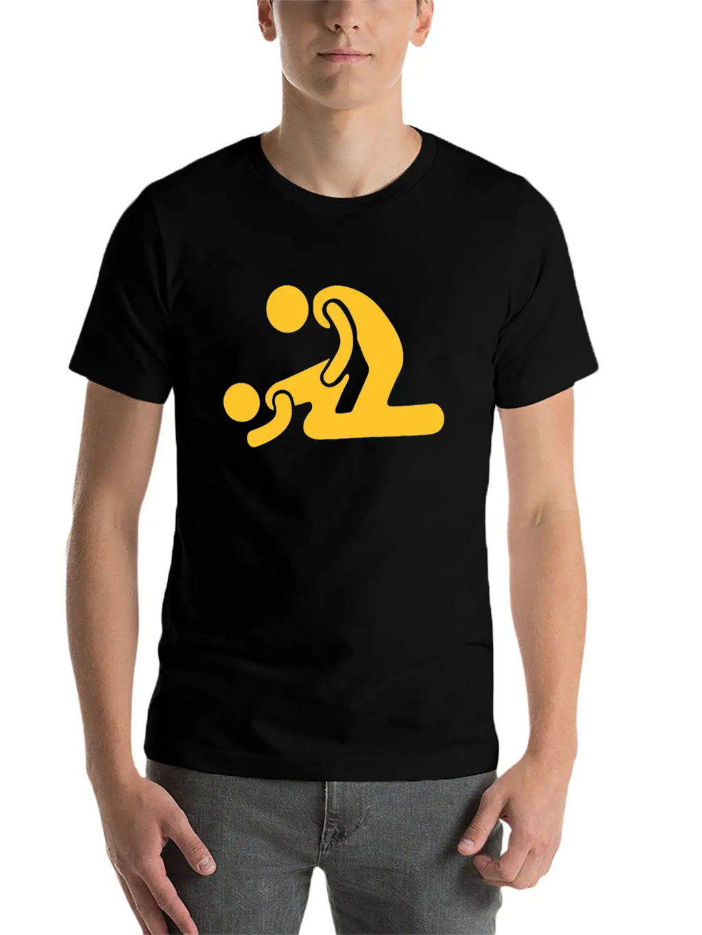 Doggy Style Position Timeless Short Sleeve Tee – Comfy And Minimalist Design