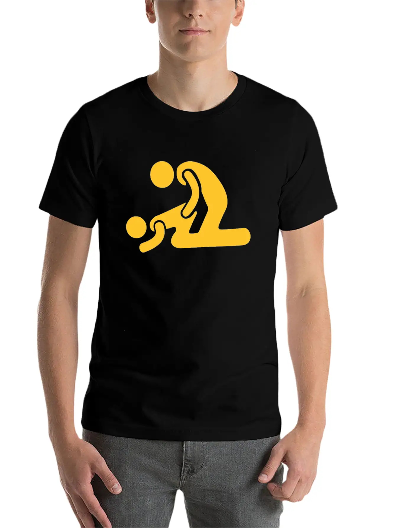 Doggy Style Position Timeless Short Sleeve Tee – Comfy And Minimalist Design