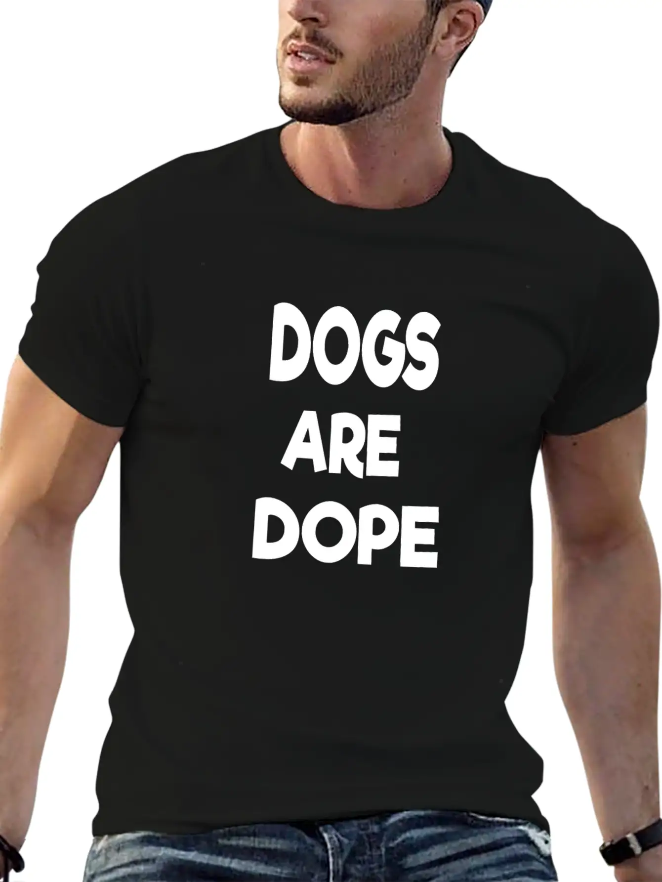 Dogs Are Dope Relaxed Everyday Tee – Lightweight And Durable Cotton