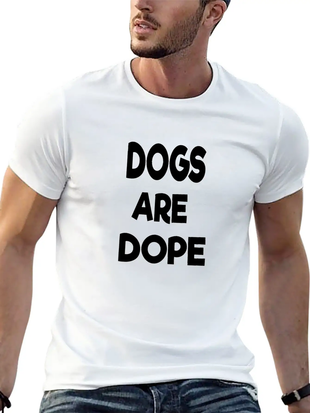 Dogs Are Dope Relaxed Everyday Tee – Lightweight And Durable Cotton