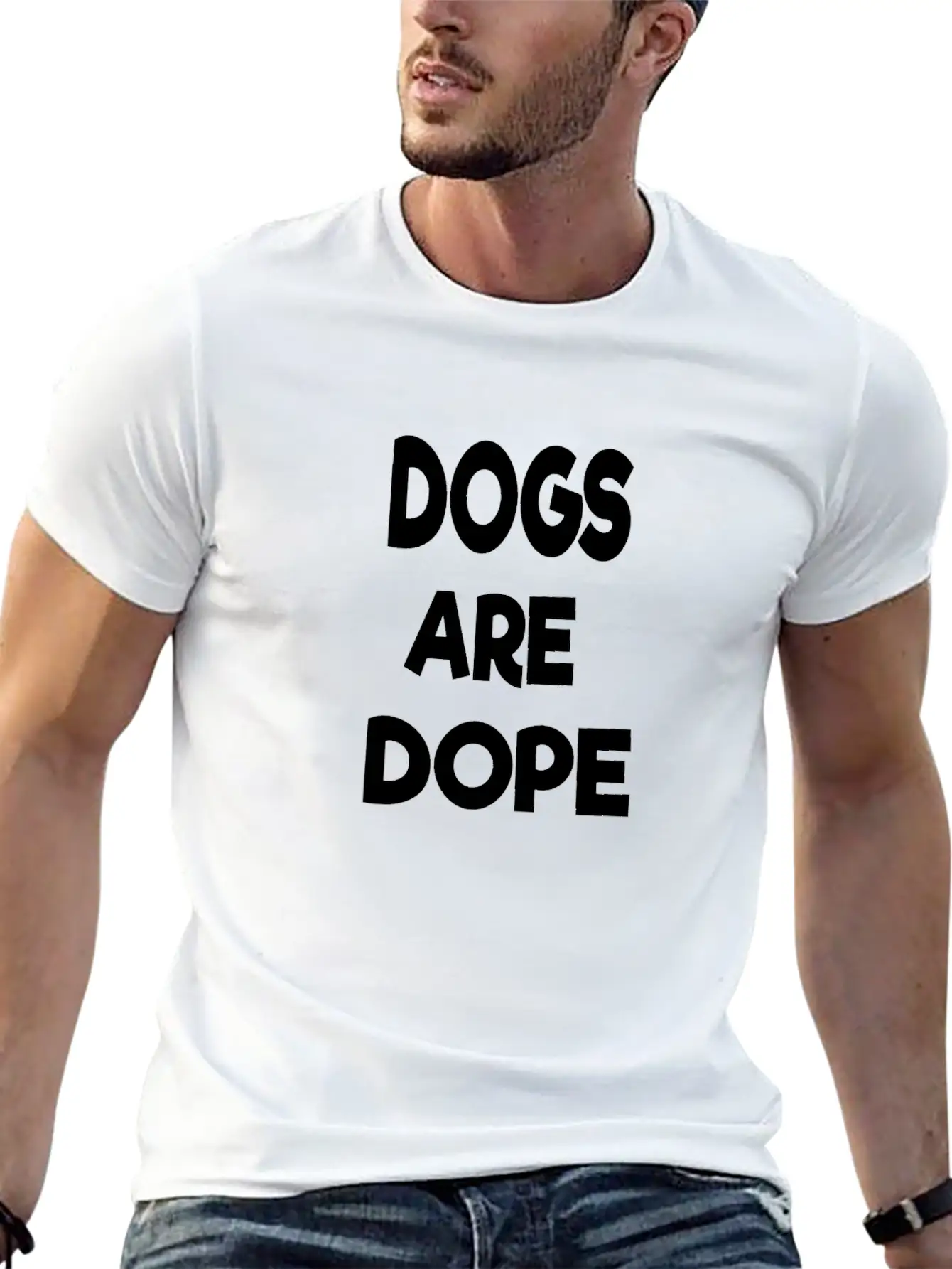 Dogs Are Dope Relaxed Everyday Tee – Lightweight And Durable Cotton