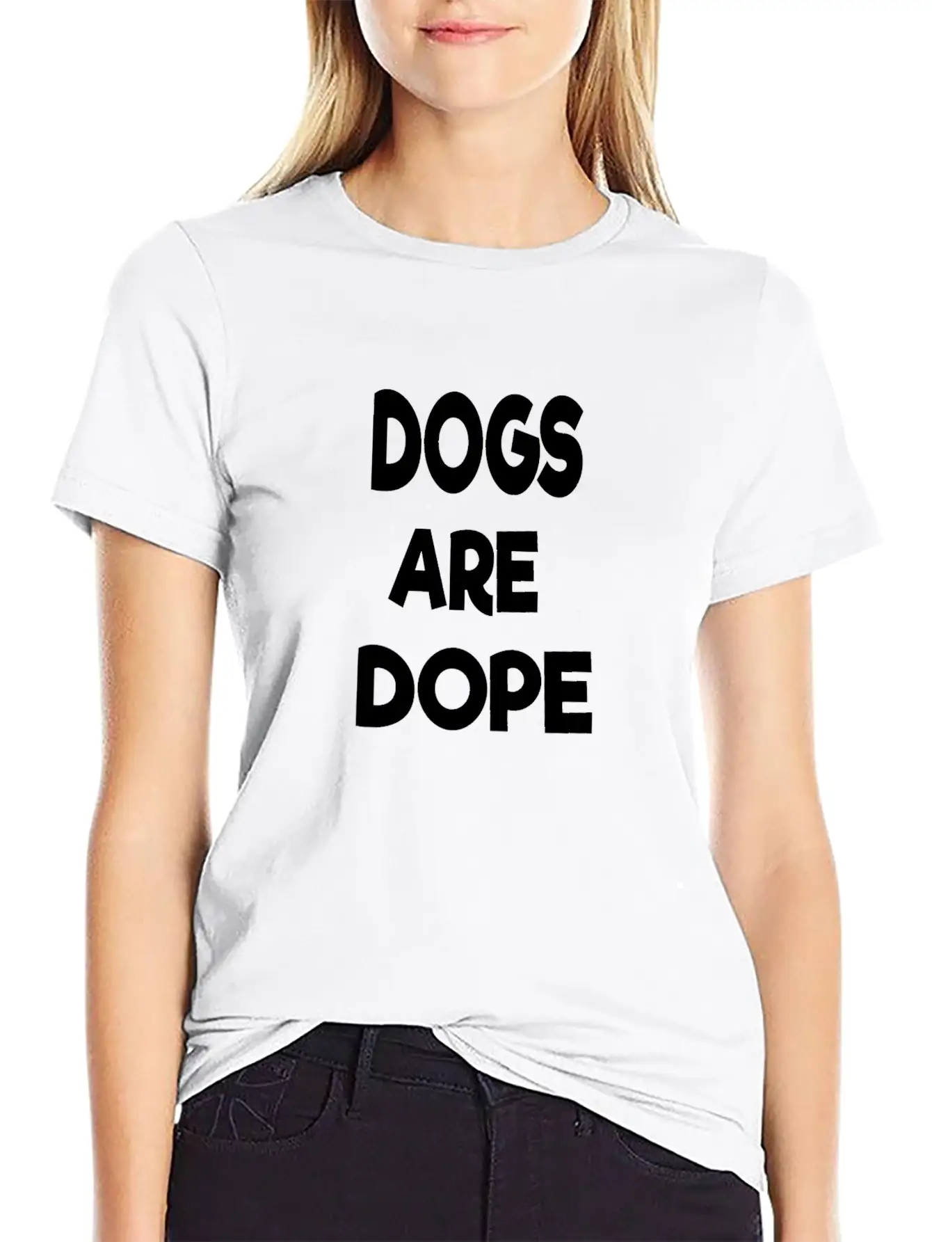 Dogs Are Dope Relaxed Everyday Tee – Lightweight And Durable Cotton
