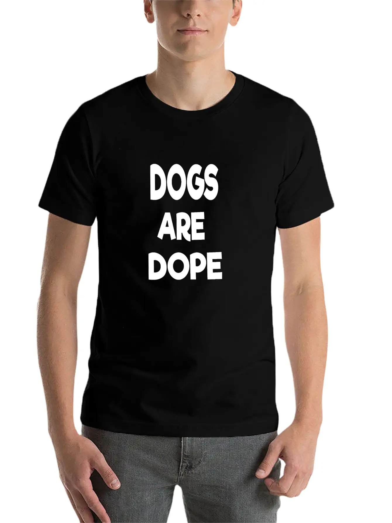 Dogs Are Dope Relaxed Everyday Tee – Lightweight And Durable Cotton