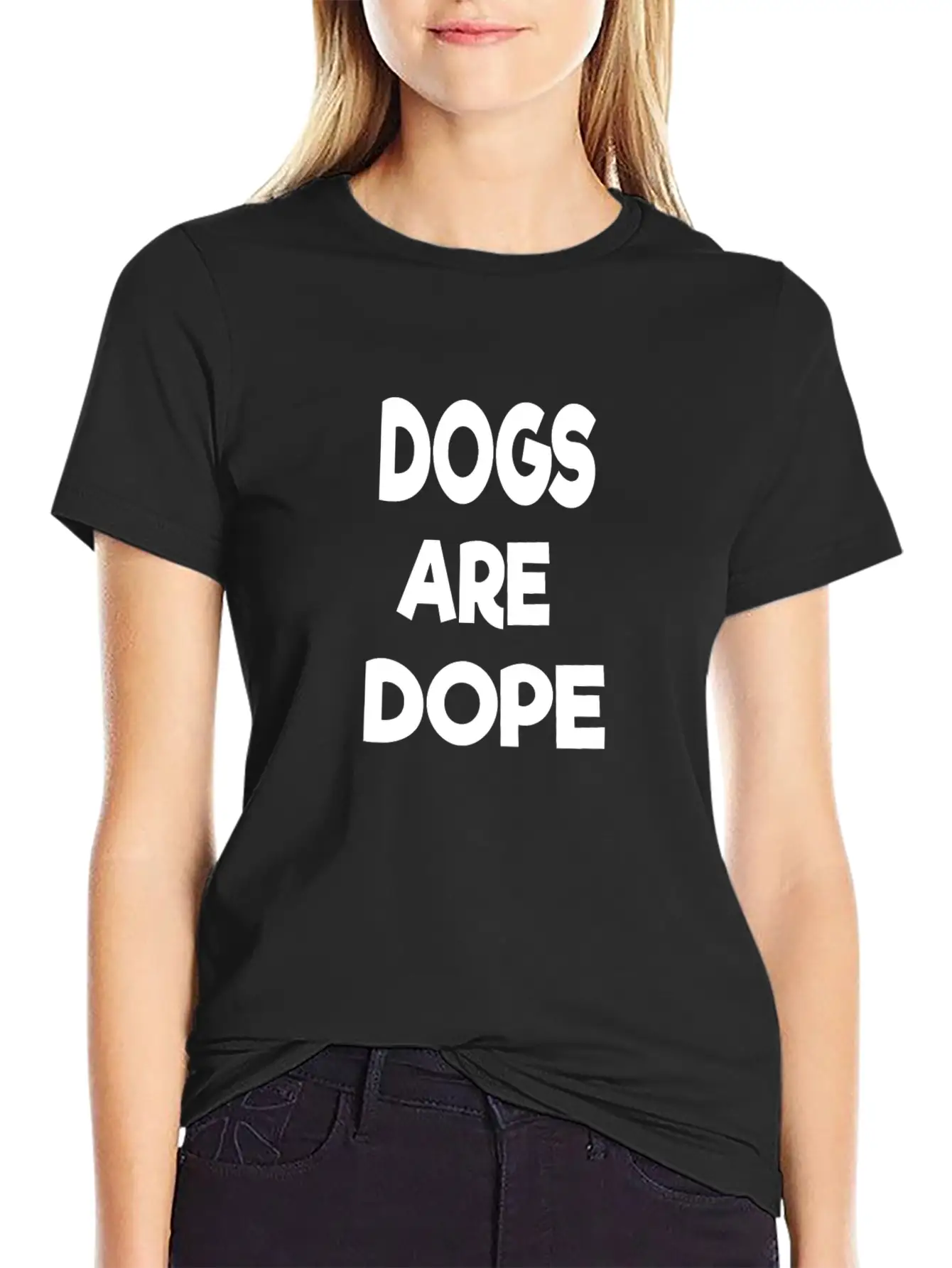 Dogs Are Dope Relaxed Everyday Tee – Lightweight And Durable Cotton