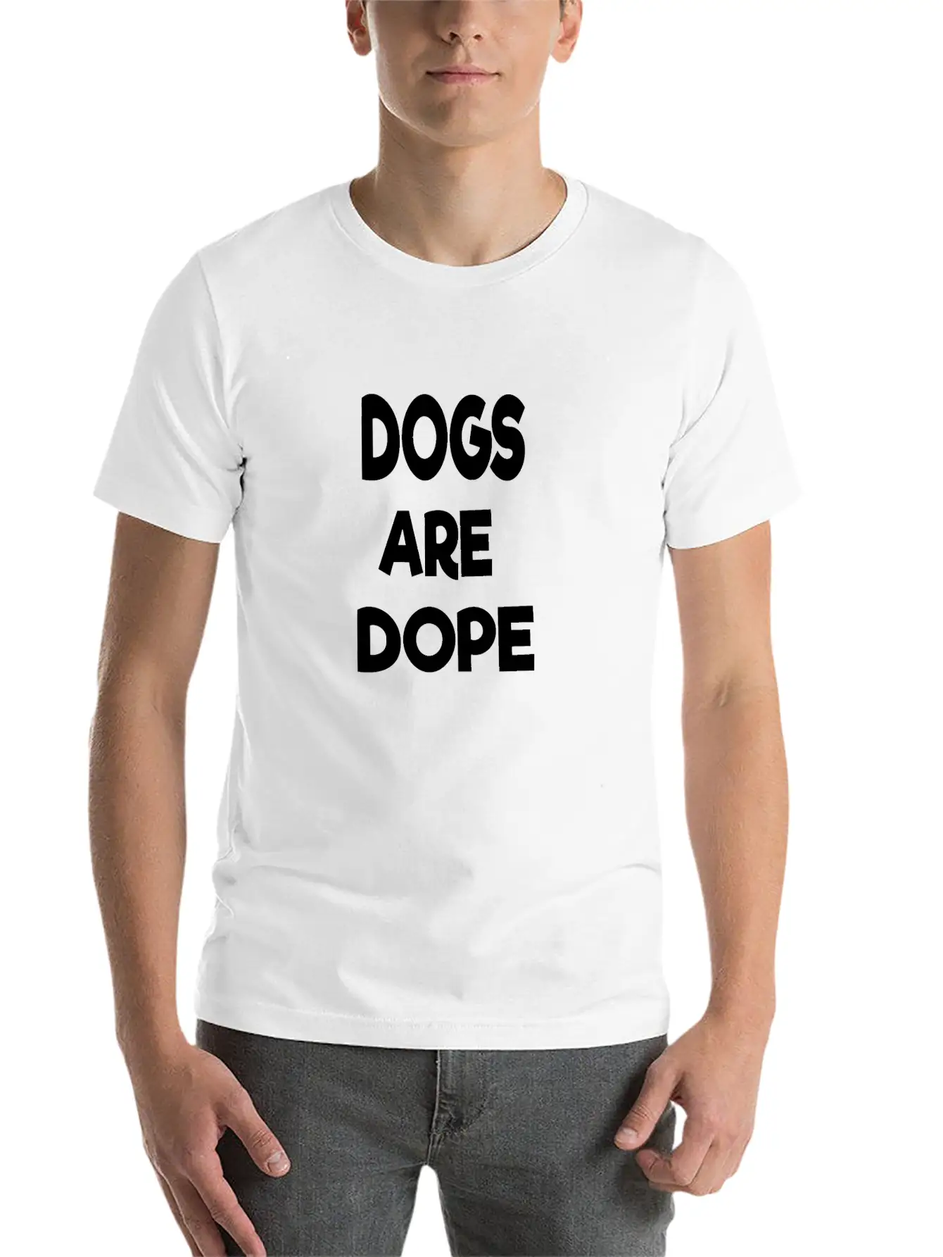 Dogs Are Dope Relaxed Everyday Tee – Lightweight And Durable Cotton