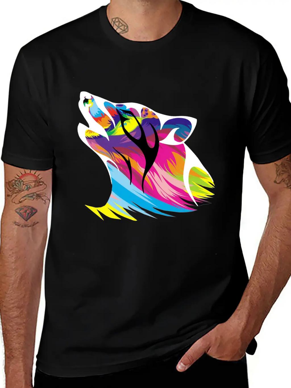 Dogs Art Dog Unisex Casual T-Shirt – Clean Design For Daily Comfort