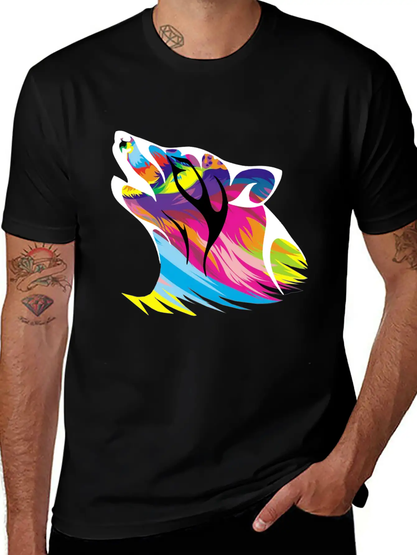 Dogs Art Dog Unisex Casual T-Shirt – Clean Design For Daily Comfort
