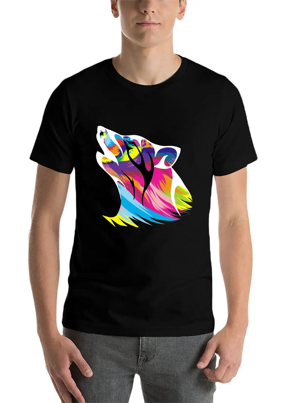 Dogs Art Dog Unisex Casual T-Shirt – Clean Design For Daily Comfort