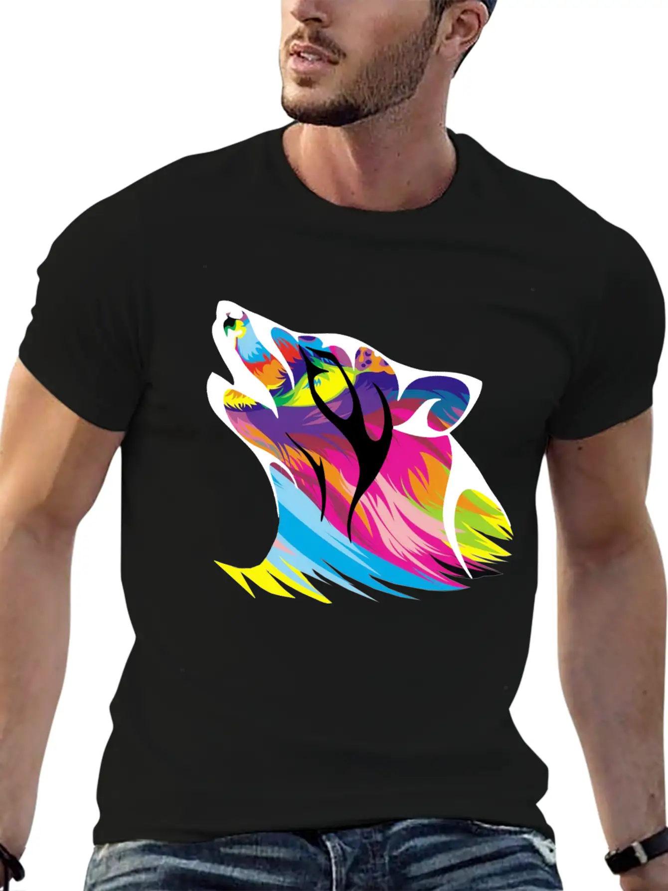 Dogs Art Dog Unisex Casual T-Shirt – Clean Design For Daily Comfort