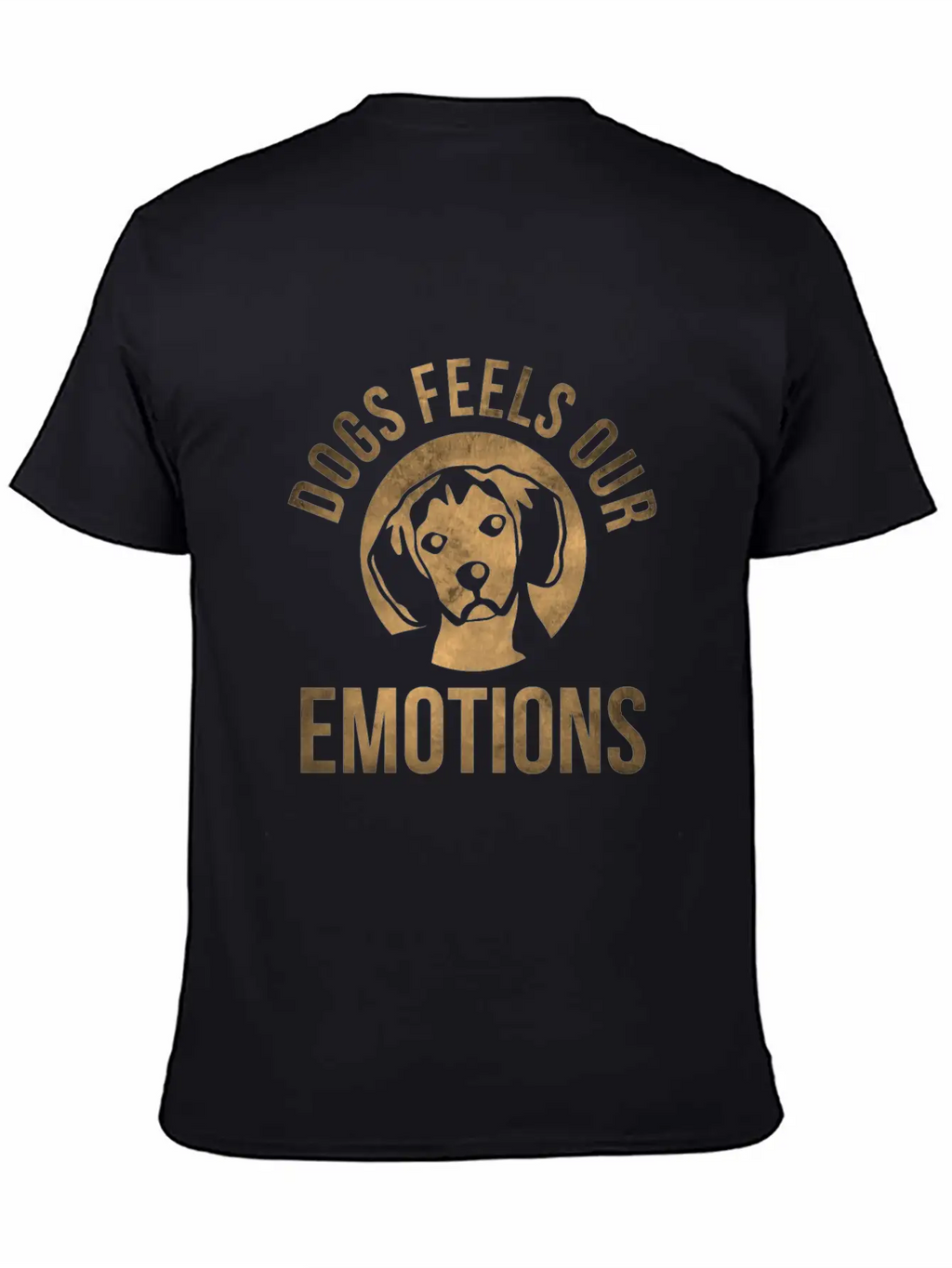 Dogs Feels Our Emotions Relaxed Everyday Tee – Lightweight And Durable Cotton