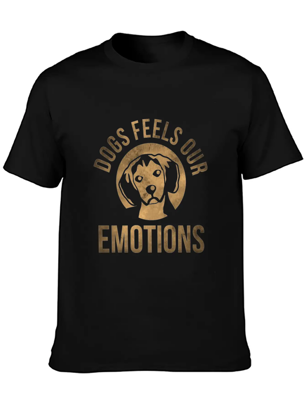 Dogs Feels Our Emotions Relaxed Everyday Tee – Lightweight And Durable Cotton