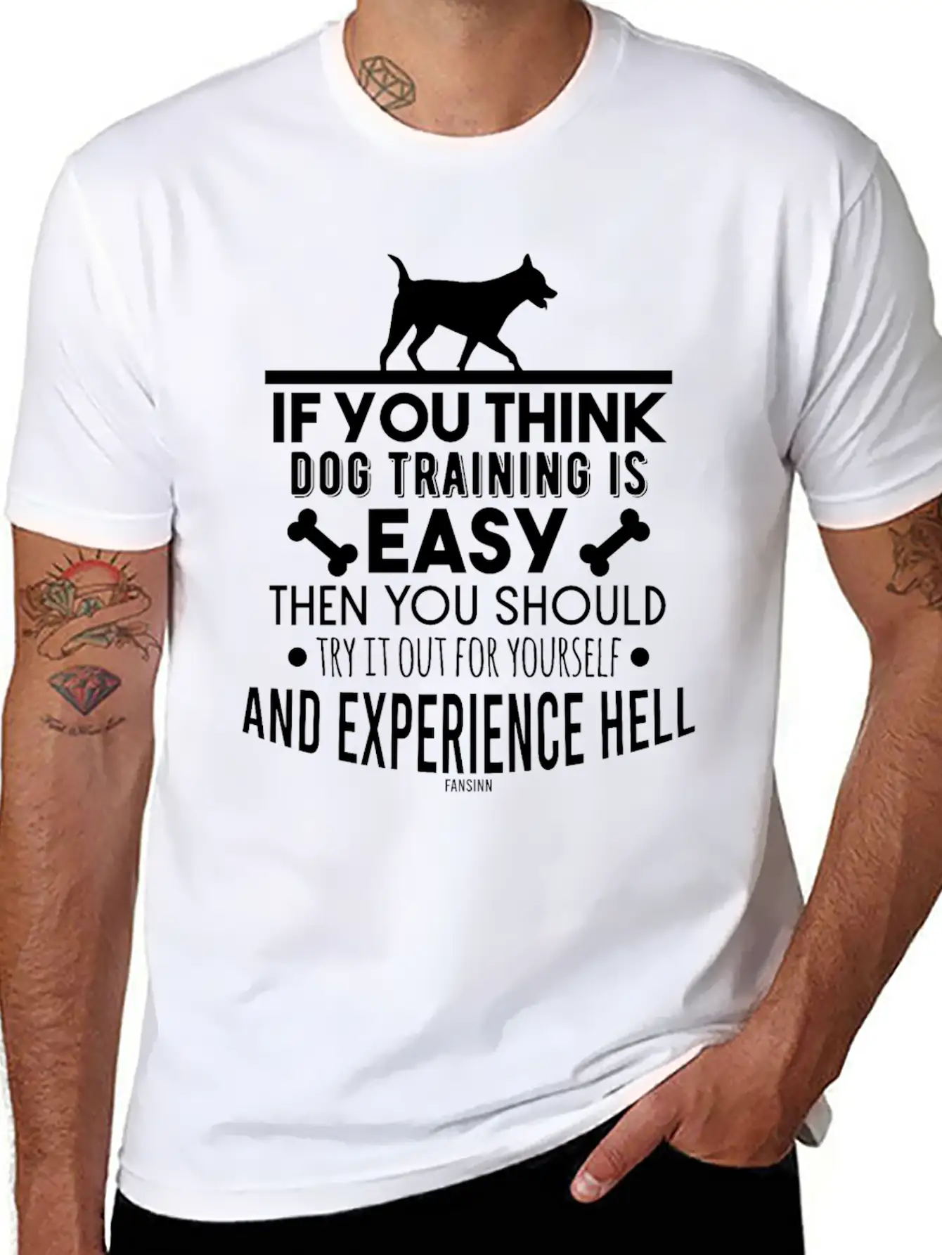 Dogs Teacher Award Essential Cotton Tee For Daily Outfits – Unisex Style
