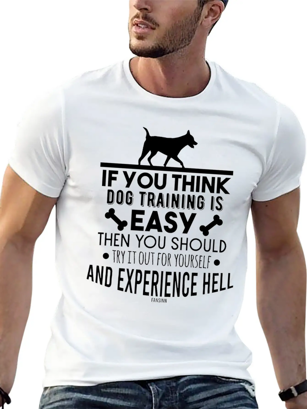 Dogs Teacher Award Essential Cotton Tee For Daily Outfits – Unisex Style