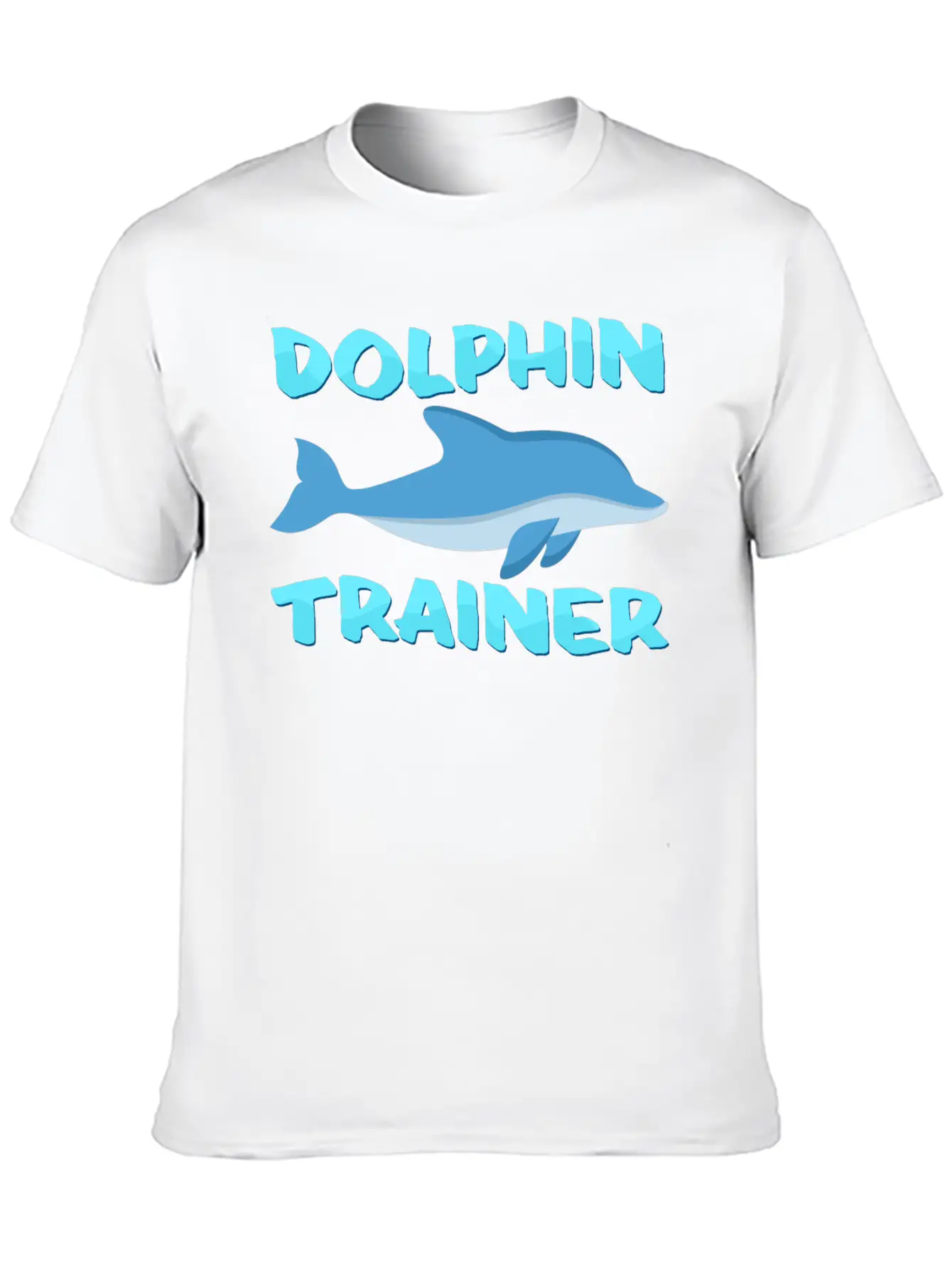 Dolphin Trainer Relaxed Everyday Tee – Lightweight And Durable Cotton