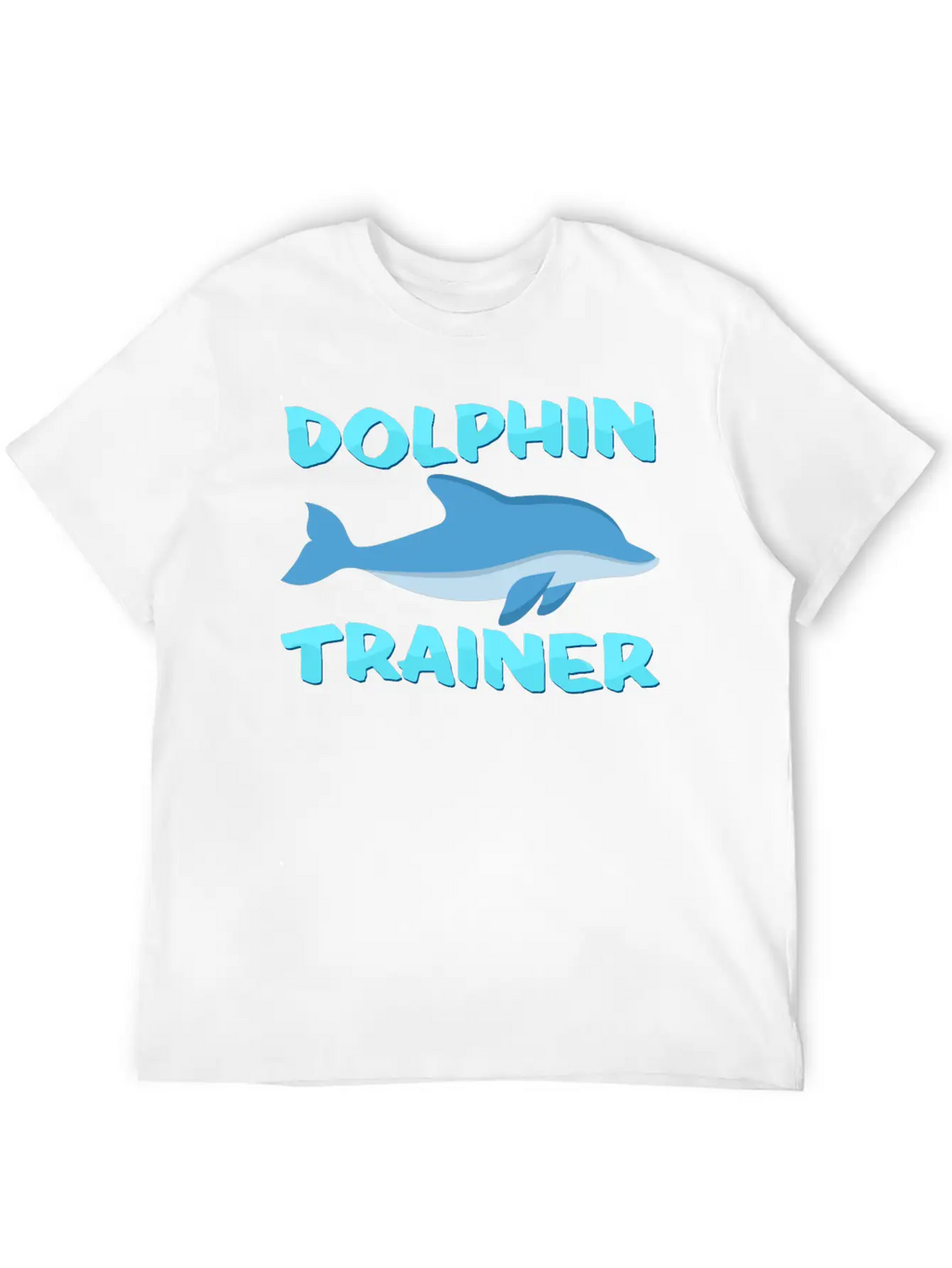 Dolphin Trainer Relaxed Everyday Tee – Lightweight And Durable Cotton