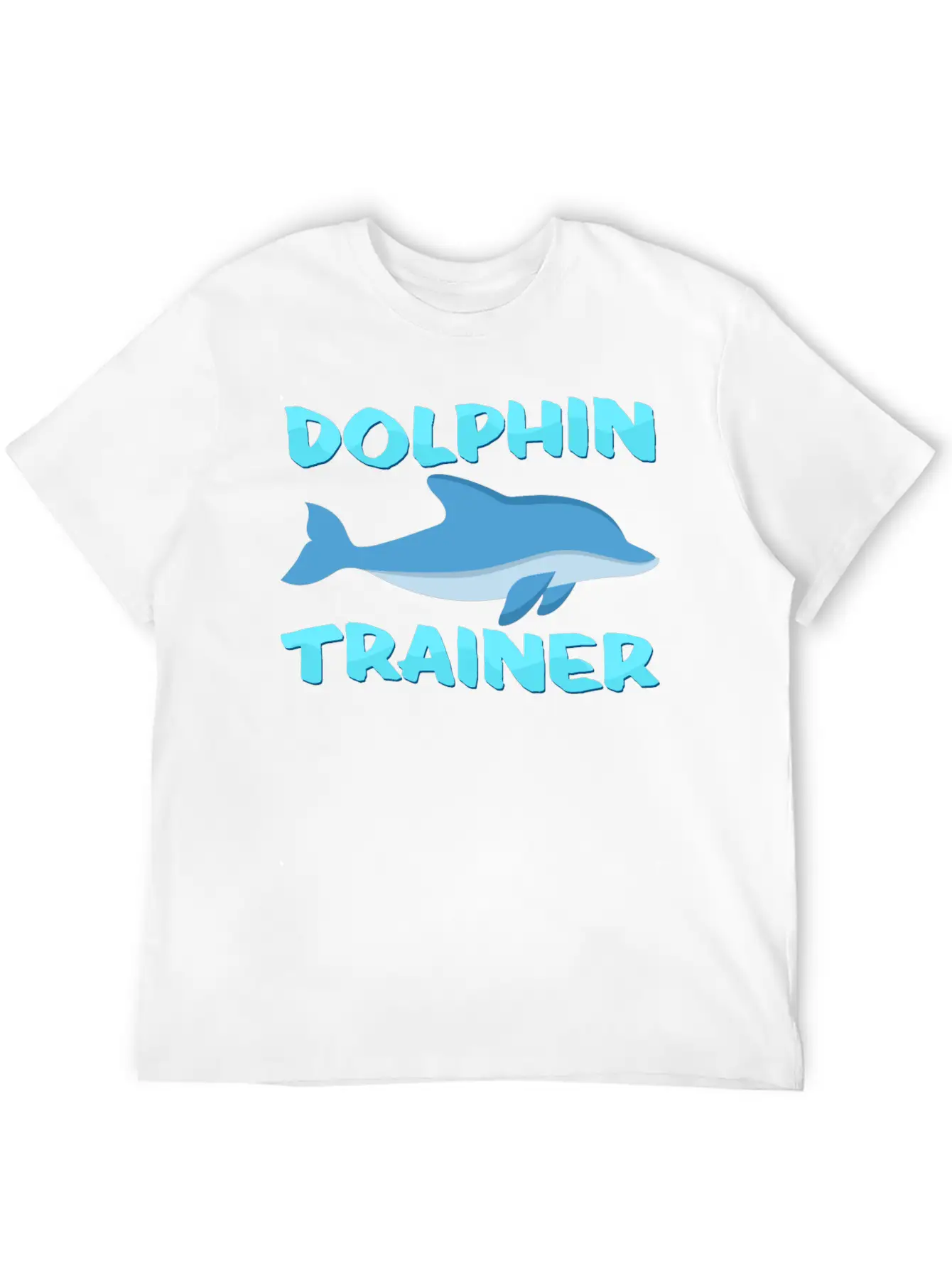 Dolphin Trainer Relaxed Everyday Tee – Lightweight And Durable Cotton