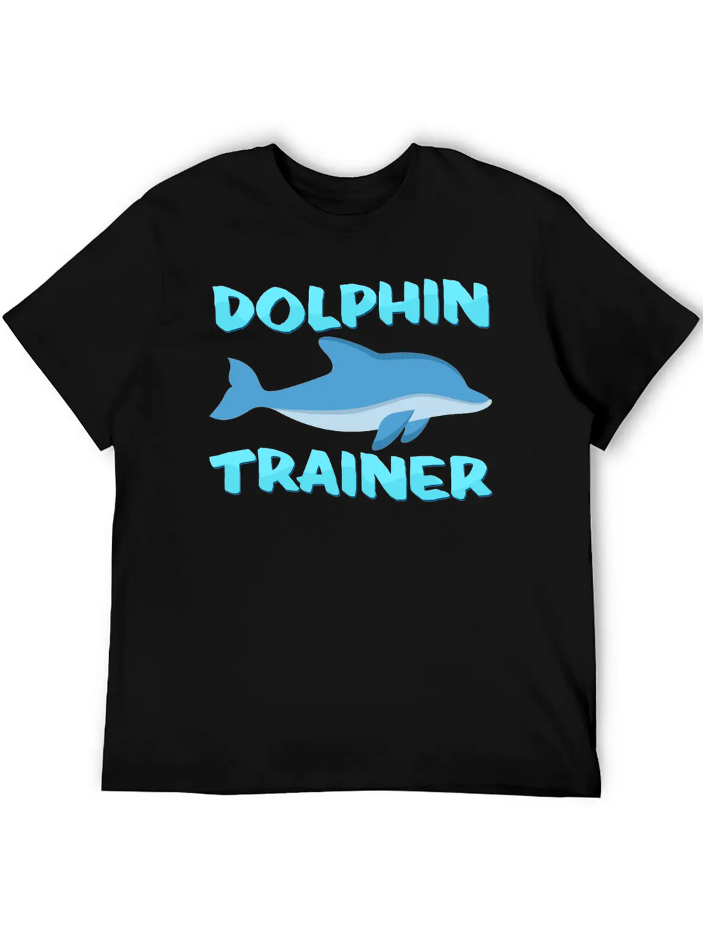 Dolphin Trainer Relaxed Everyday Tee – Lightweight And Durable Cotton