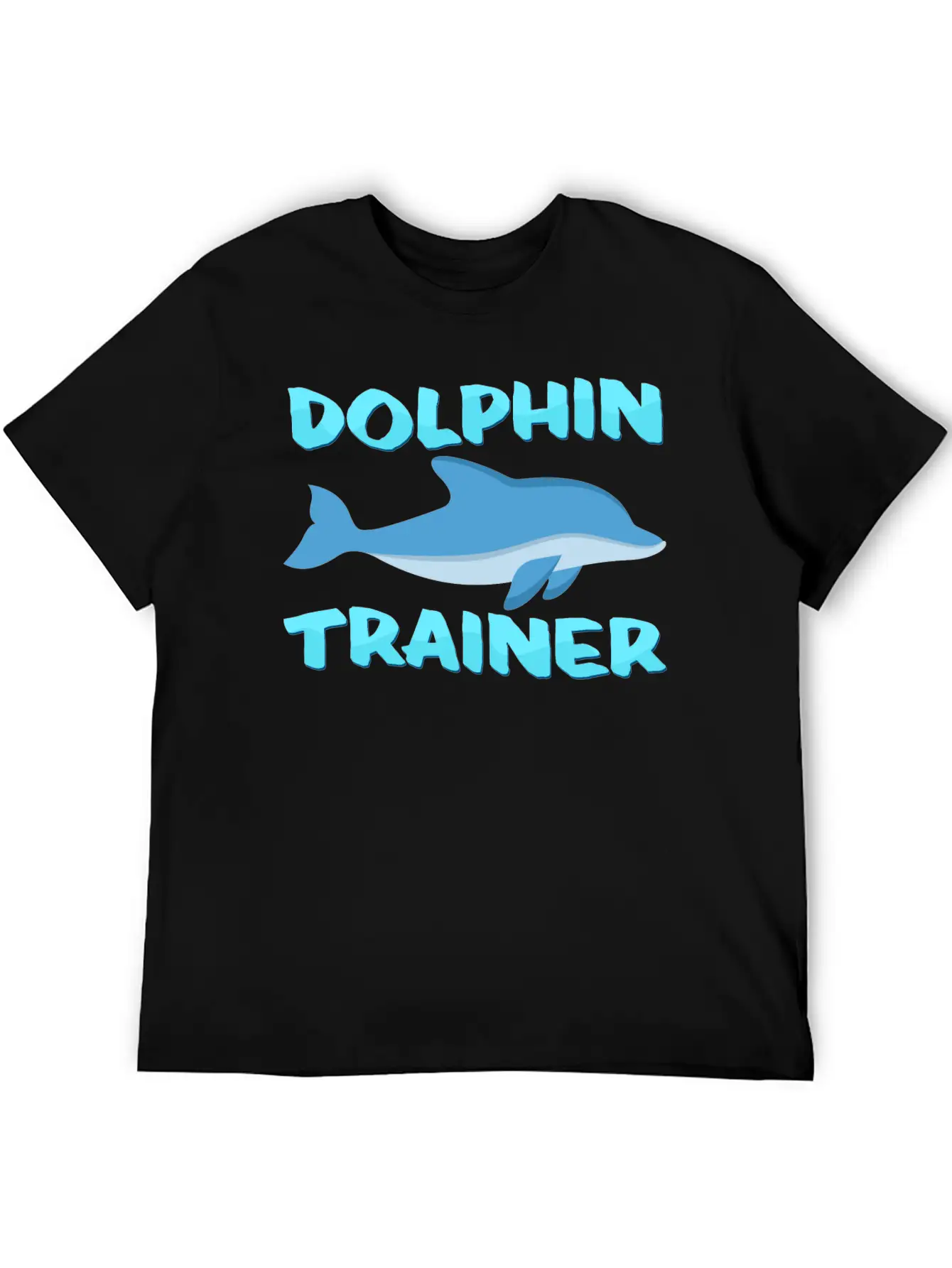 Dolphin Trainer Relaxed Everyday Tee – Lightweight And Durable Cotton