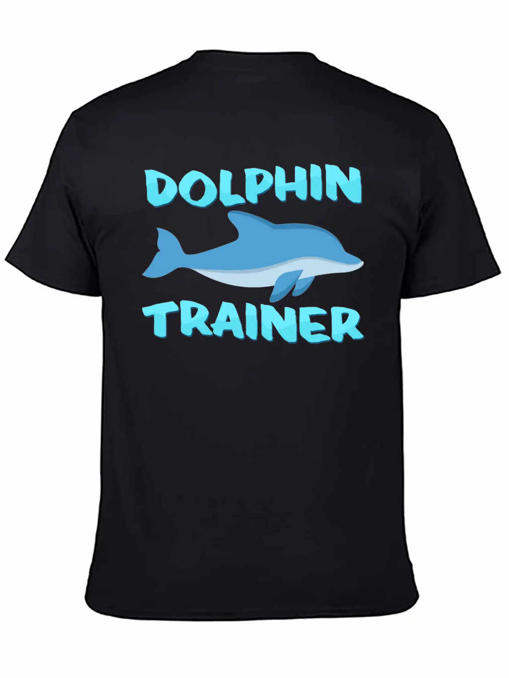 Dolphin Trainer Relaxed Everyday Tee – Lightweight And Durable Cotton