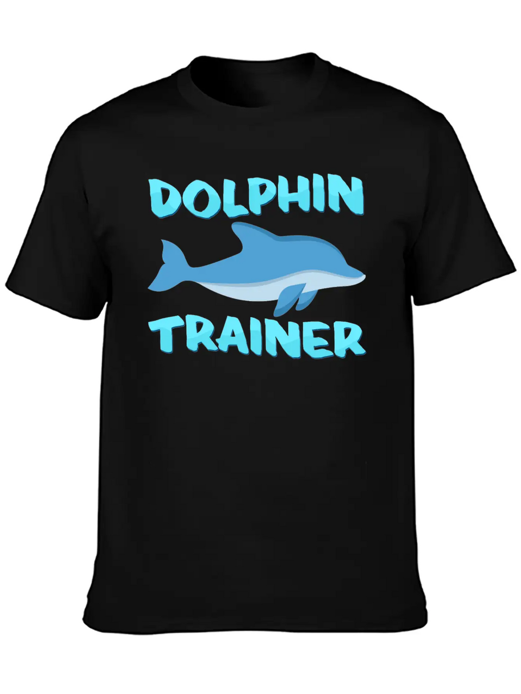 Dolphin Trainer Relaxed Everyday Tee – Lightweight And Durable Cotton