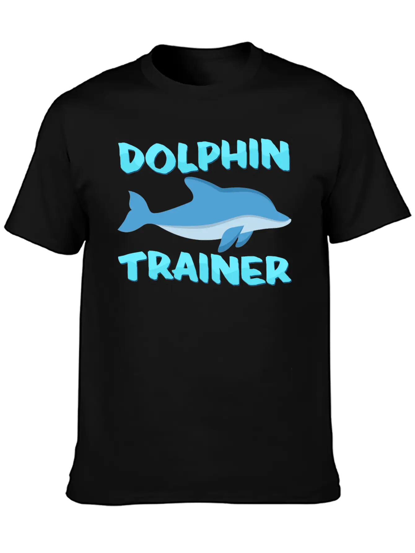 Dolphin Trainer Relaxed Everyday Tee – Lightweight And Durable Cotton
