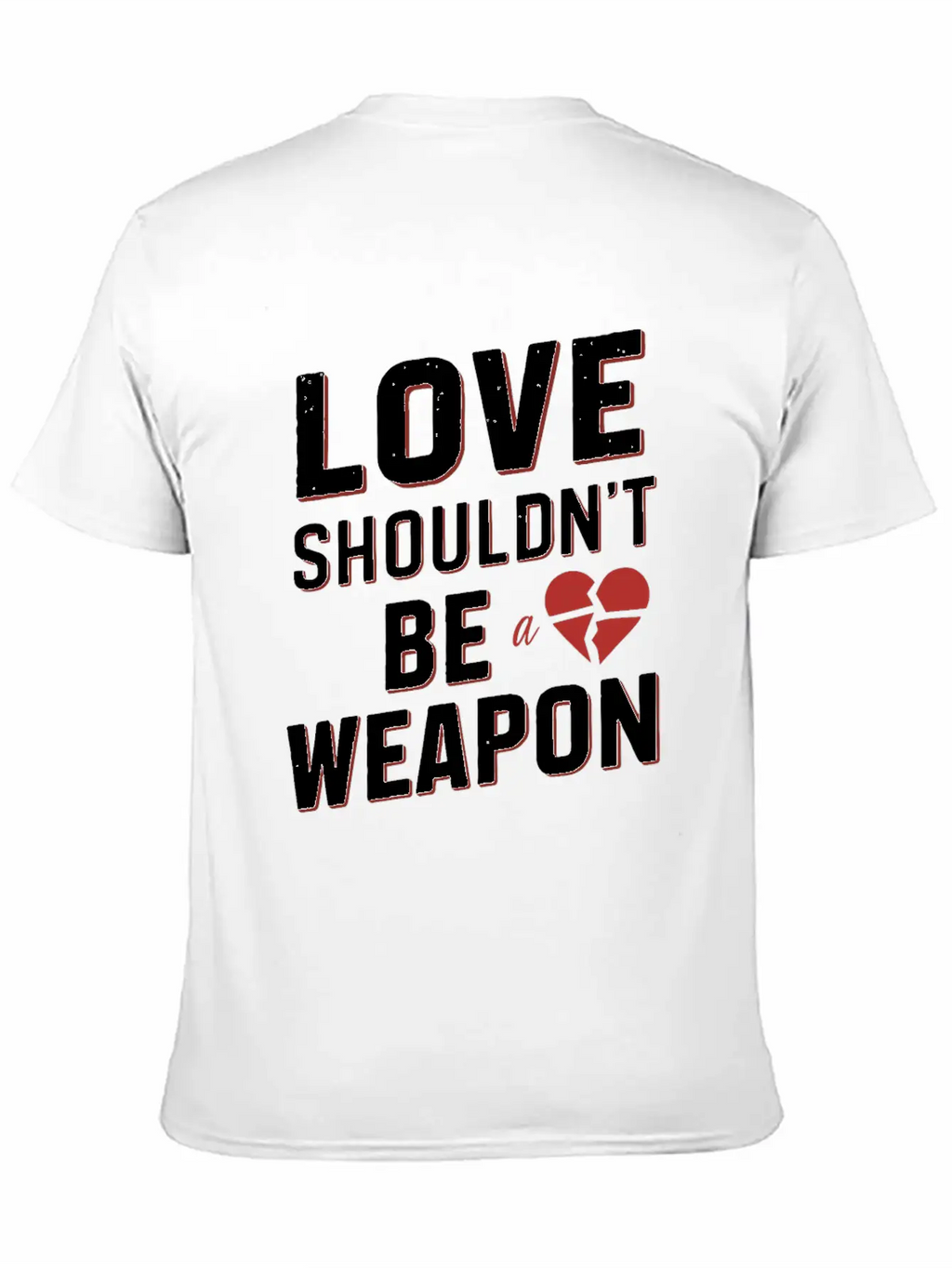 Domestic Violence Awareness Raising Awareness Breathable Graphic T-Shirt – Perfect For Casual Days