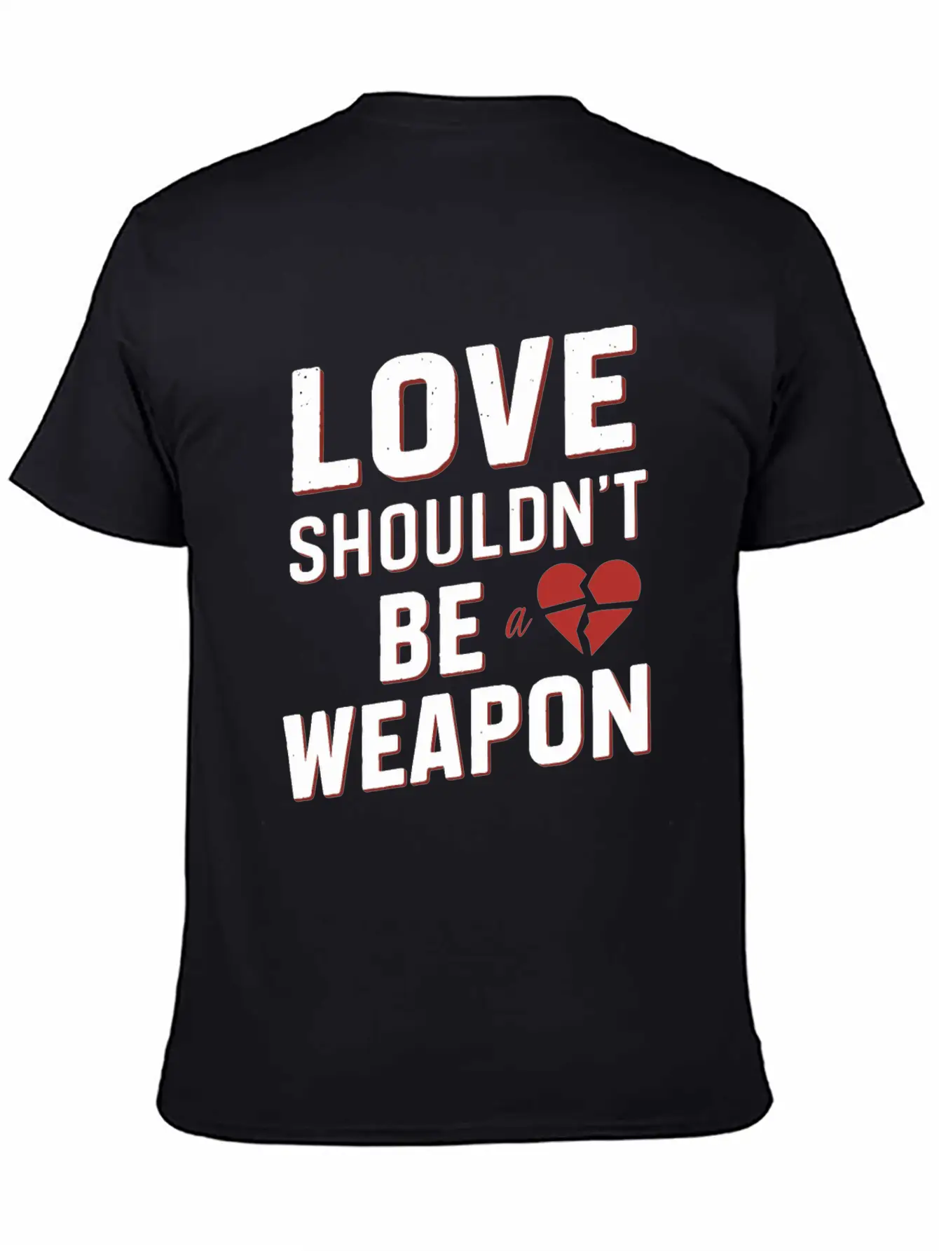 Domestic Violence Awareness Raising Awareness Breathable Graphic T-Shirt – Perfect For Casual Days