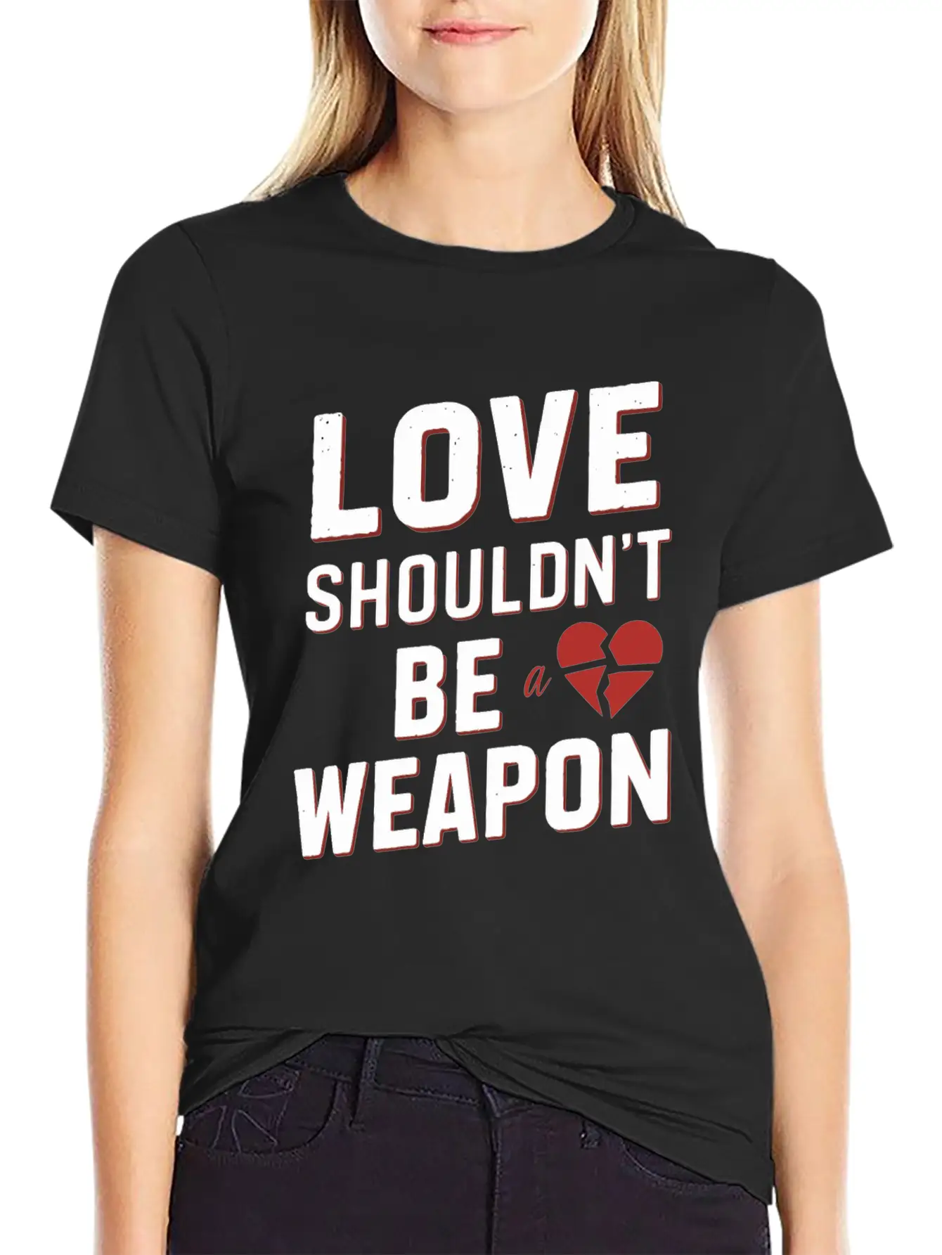 Domestic Violence Awareness Raising Awareness Breathable Graphic T-Shirt – Perfect For Casual Days