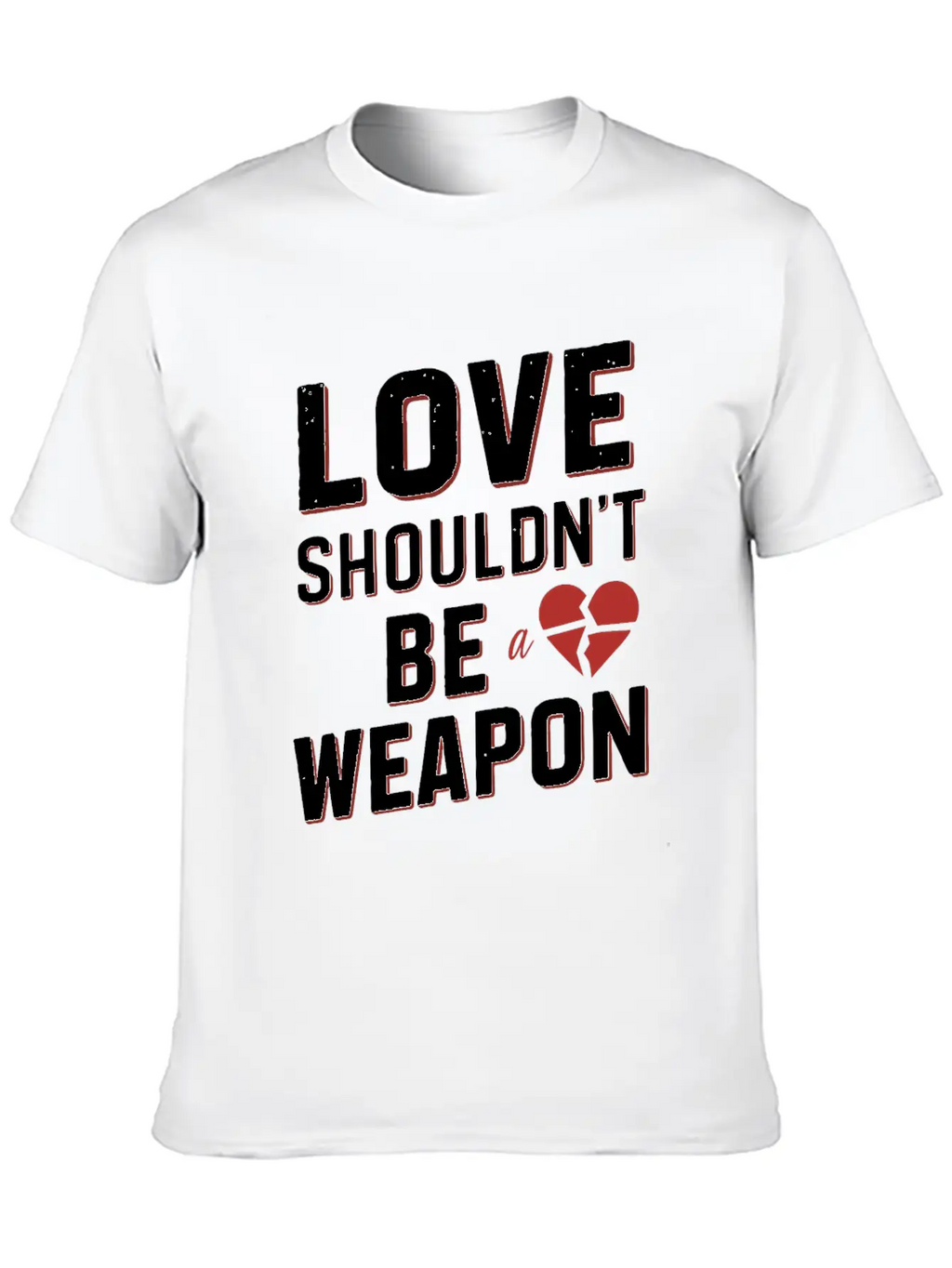 Domestic Violence Awareness Raising Awareness Breathable Graphic T-Shirt – Perfect For Casual Days