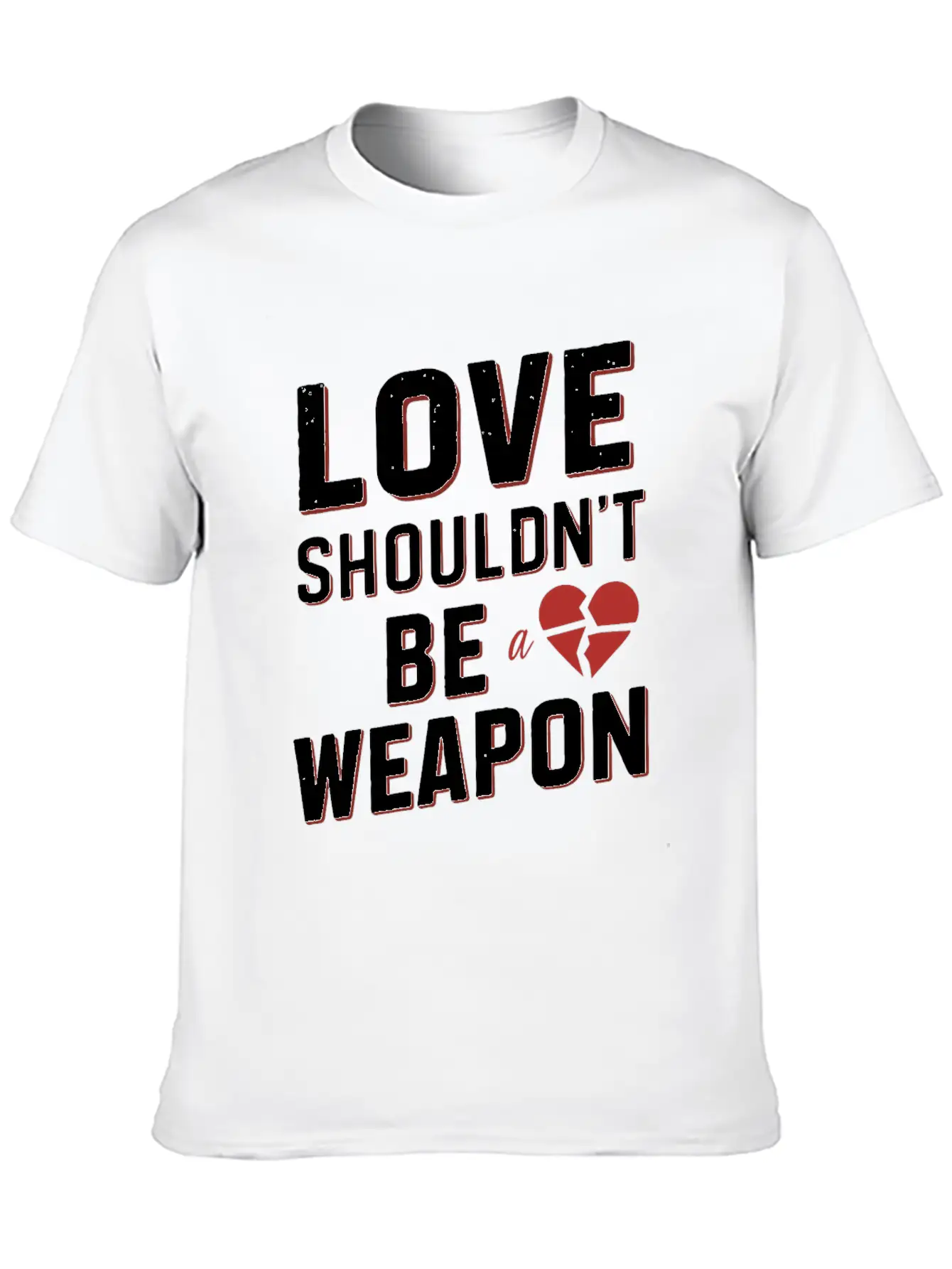 Domestic Violence Awareness Raising Awareness Breathable Graphic T-Shirt – Perfect For Casual Days