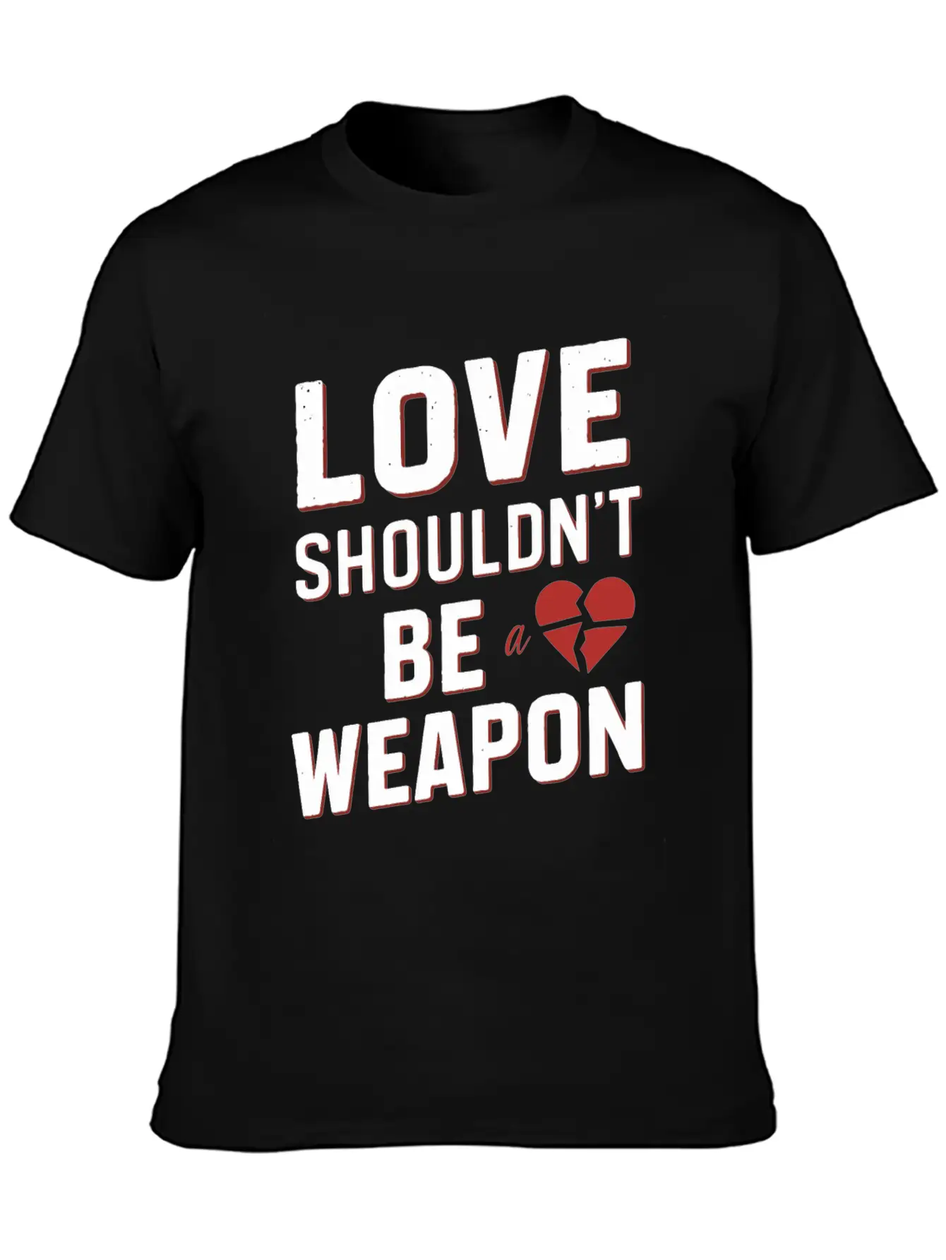 Domestic Violence Awareness Raising Awareness Breathable Graphic T-Shirt – Perfect For Casual Days