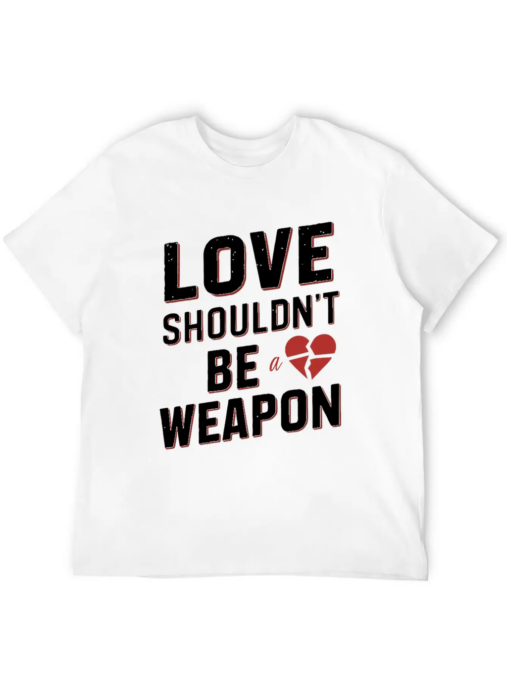 Domestic Violence Awareness Raising Awareness Breathable Graphic T-Shirt – Perfect For Casual Days