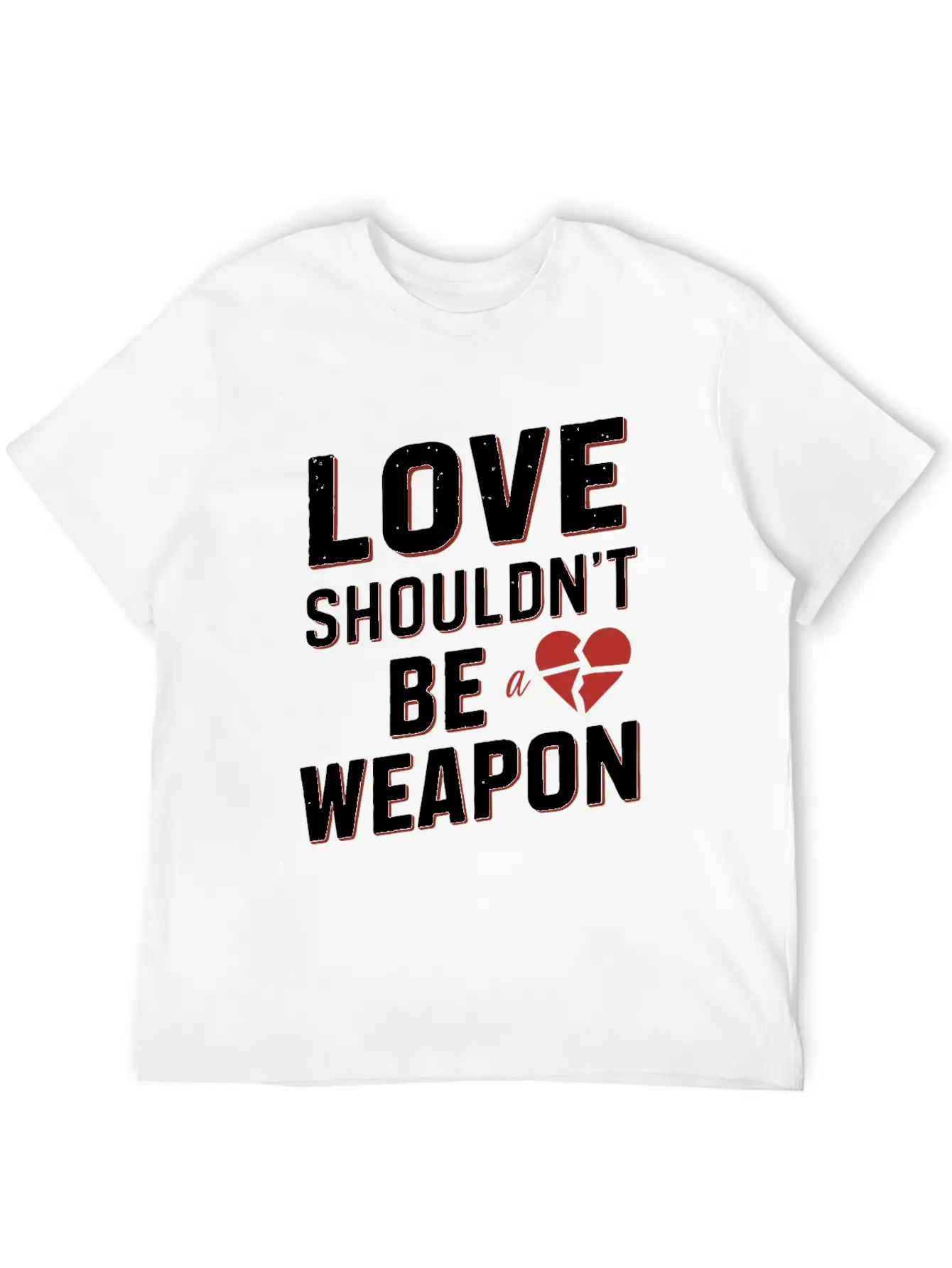 Domestic Violence Awareness Raising Awareness Breathable Graphic T-Shirt – Perfect For Casual Days