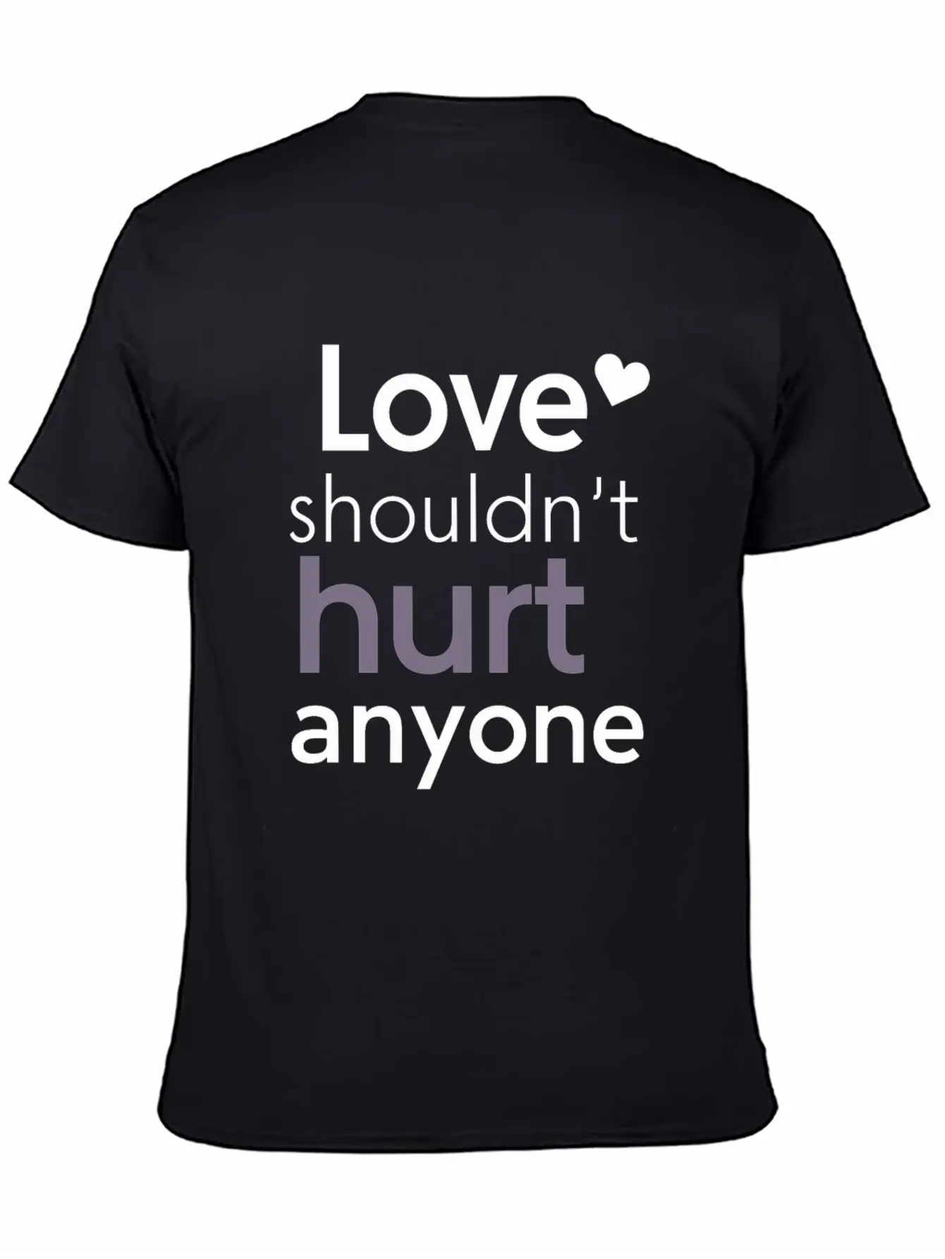 Domestic Violence Awareness Raising Awareness Stylish Everyday T-Shirt – Unisex Basic Cotton Tee
